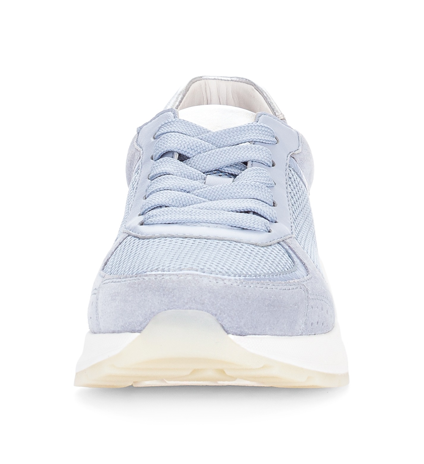 Gabor Women's Wedge Sneaker Light Blue 41 6