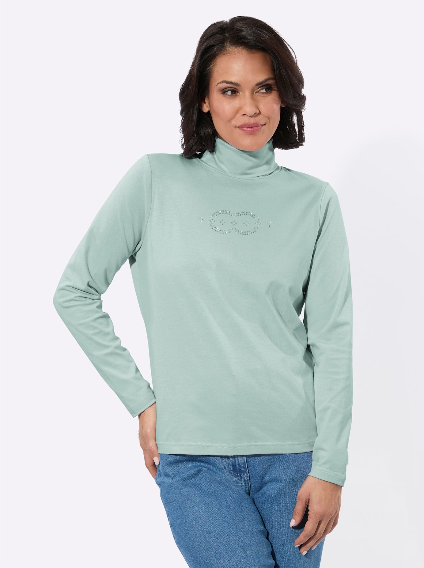 Casual Looks Rollkragenshirt "Rollkragen-Shirt" 1