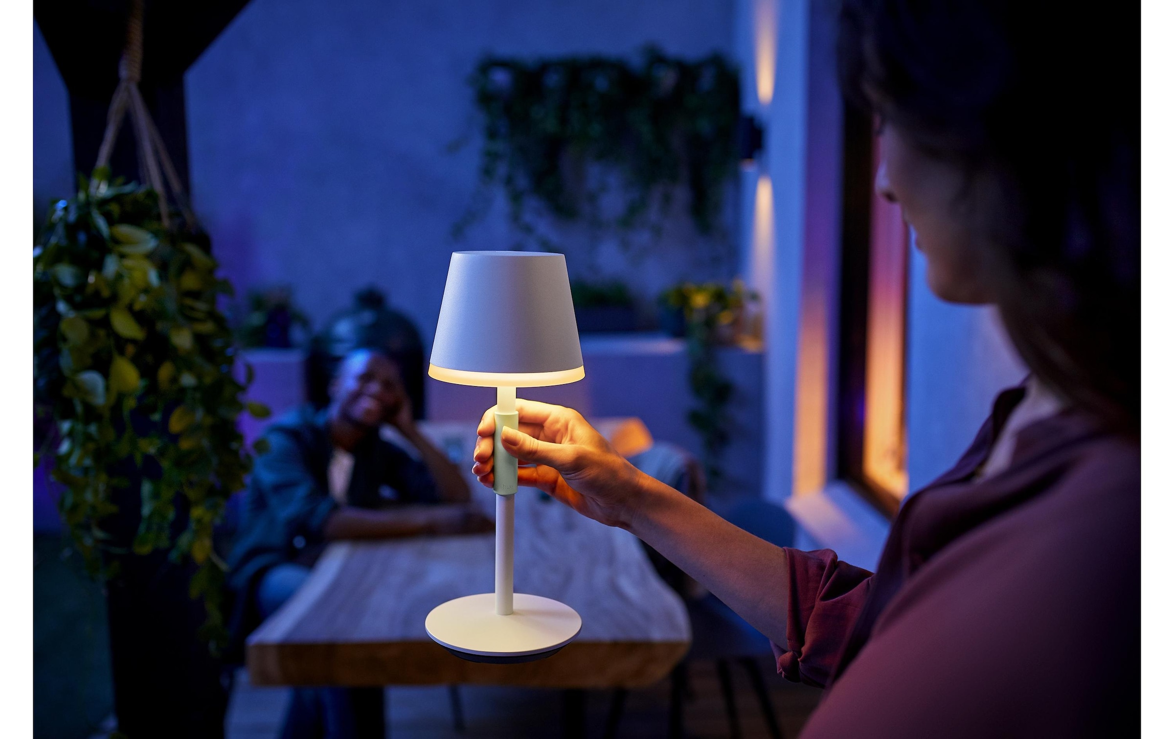 Philips Hue Tischleuchte »Tischleuchte White & Co« RGB