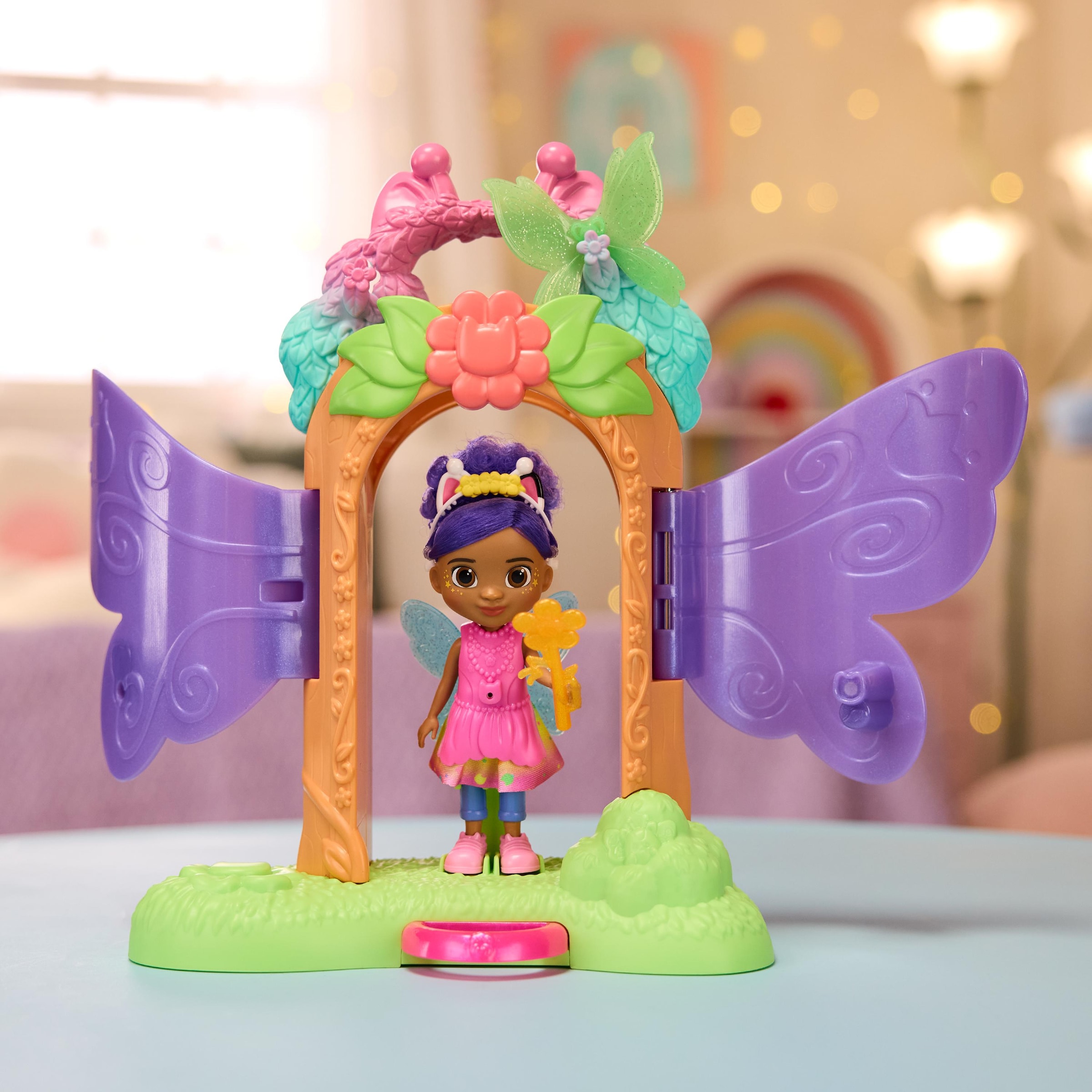 Spin Master Spielwelt »Gabby's Dollhouse - Fairylandia - Magisches Feen-Verwandlung Spielset«