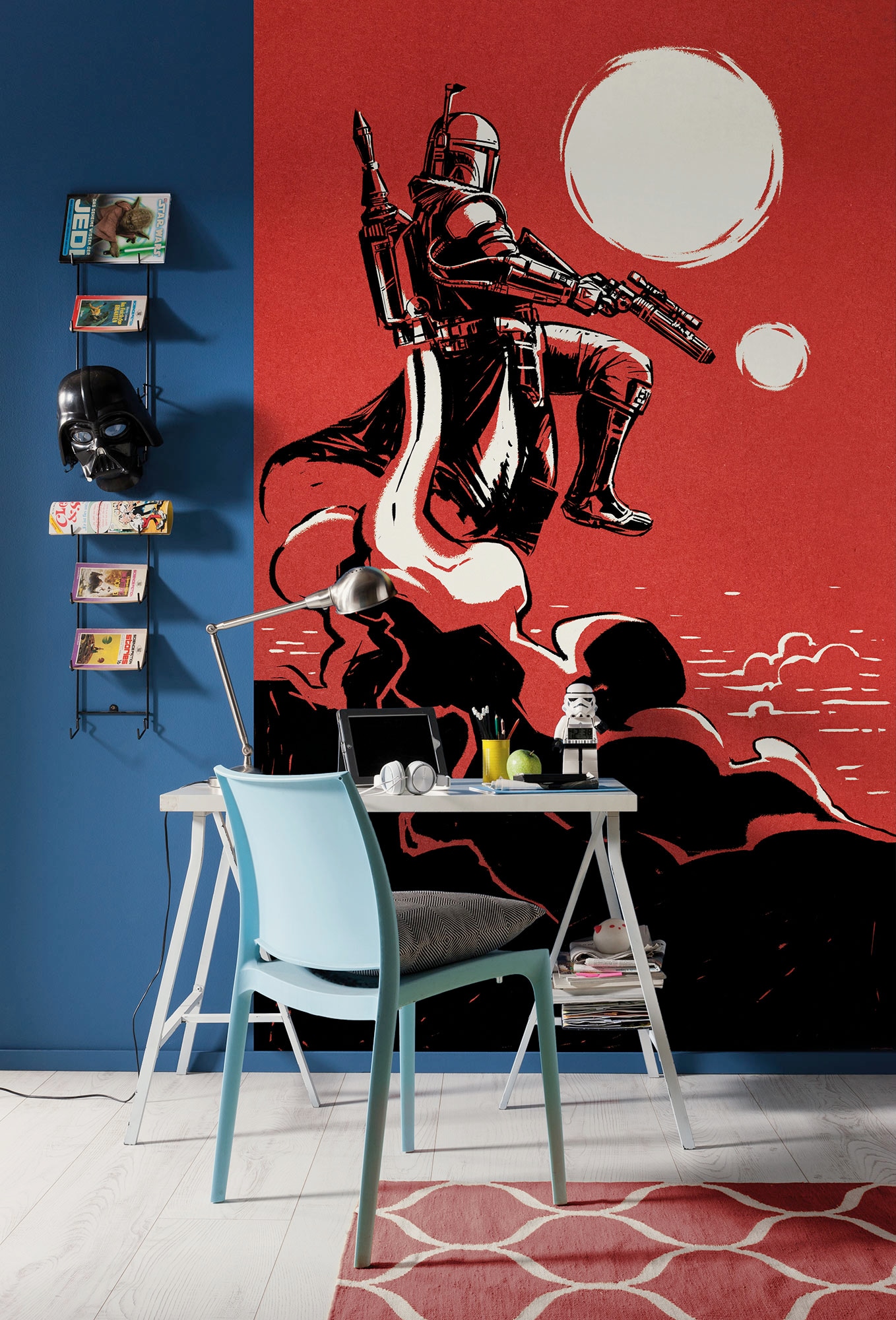 Komar Kindertapete »Star Wars Boba Fett The Bounty Hunter«, bedruckt