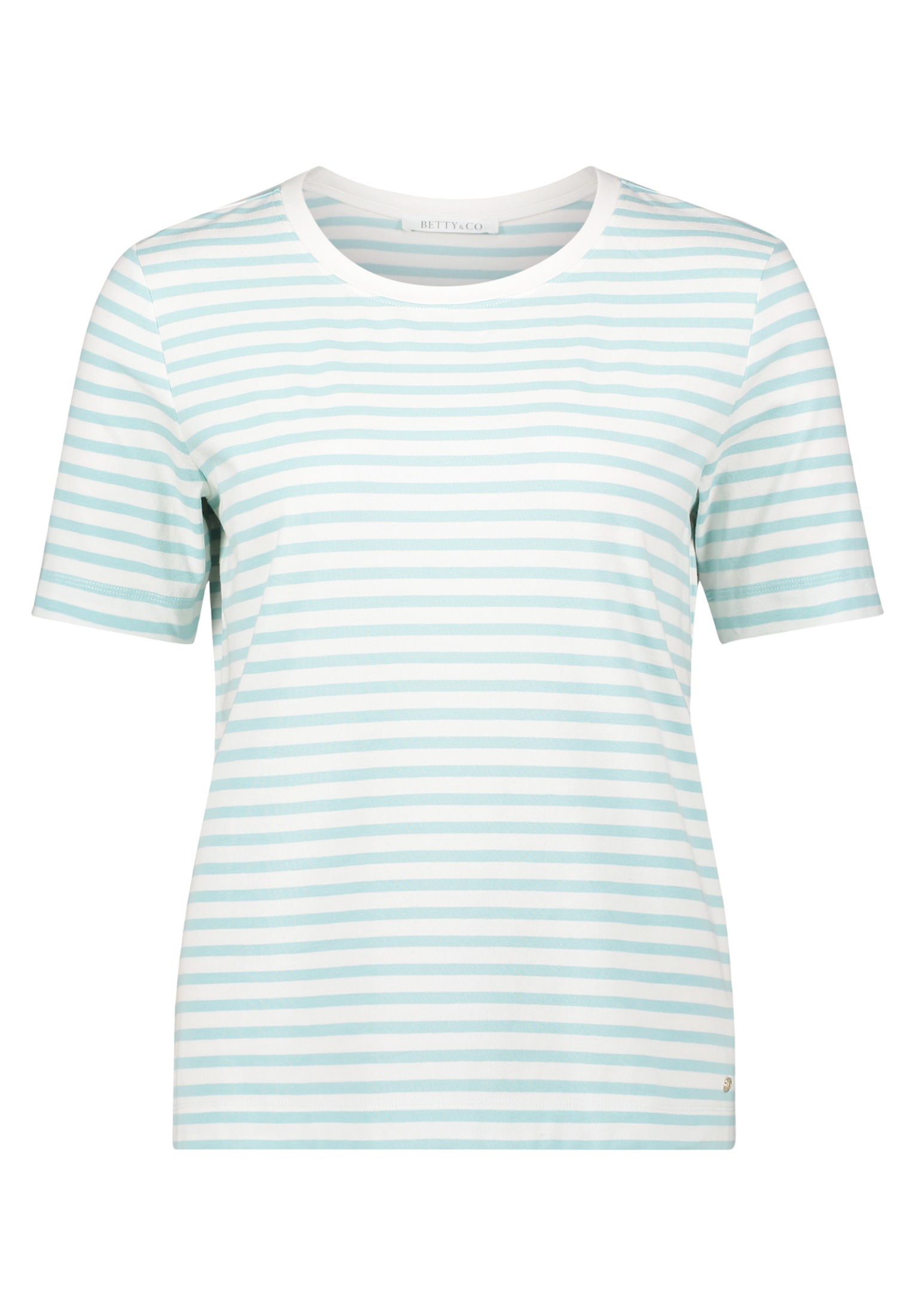 Betty&Co Kurzarmshirt "Betty & Co Basic Shirt mit Ringel", (1 tlg.), Ringel günstig online kaufen