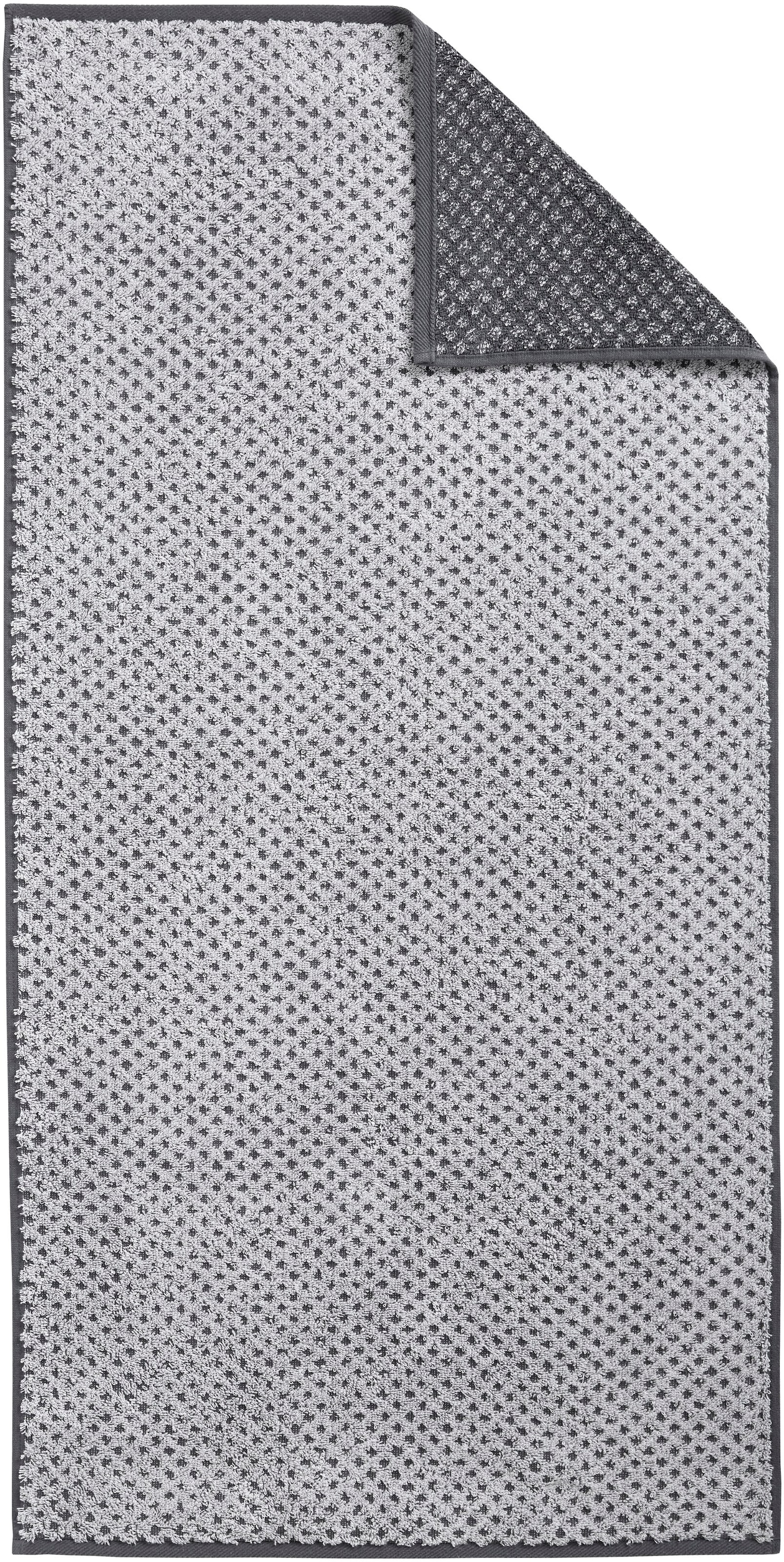 Dyckhoff Handtuch Set »Golden Shades Rhombus«, Set, 6 tlg., Walkfrottier, Kuschelig weich;4 Handtücher (50x100cm), 2 Duschtücher (70x140cm)