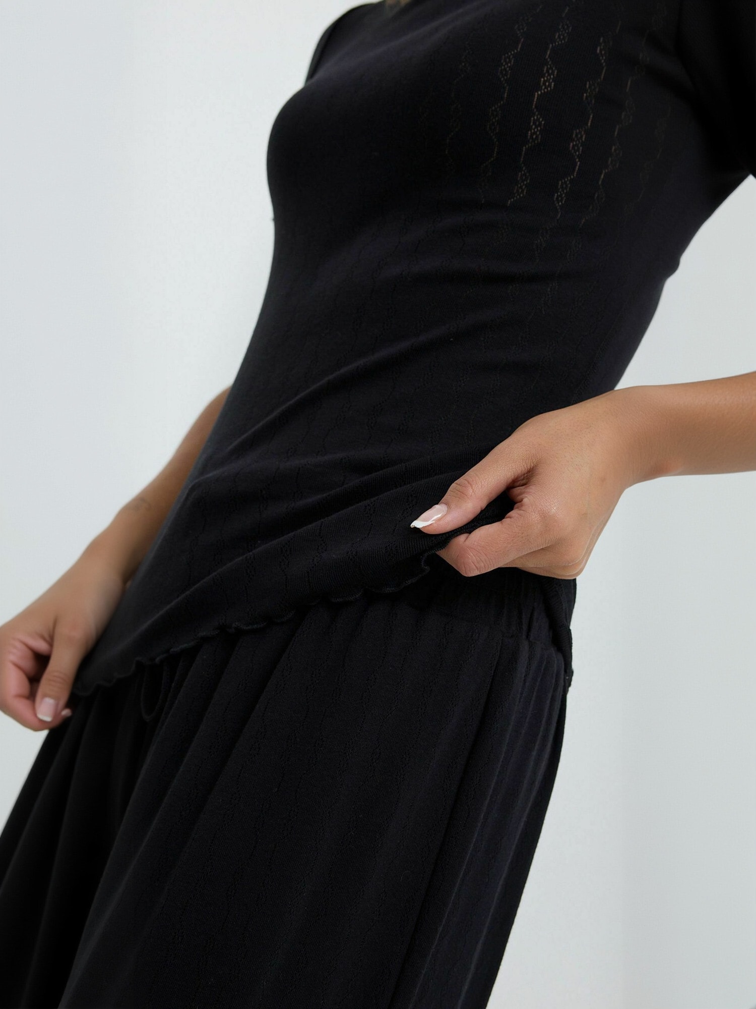 Seamless Basic Kurzarmhemd »Seamless Basic T-shirt Jacquard«