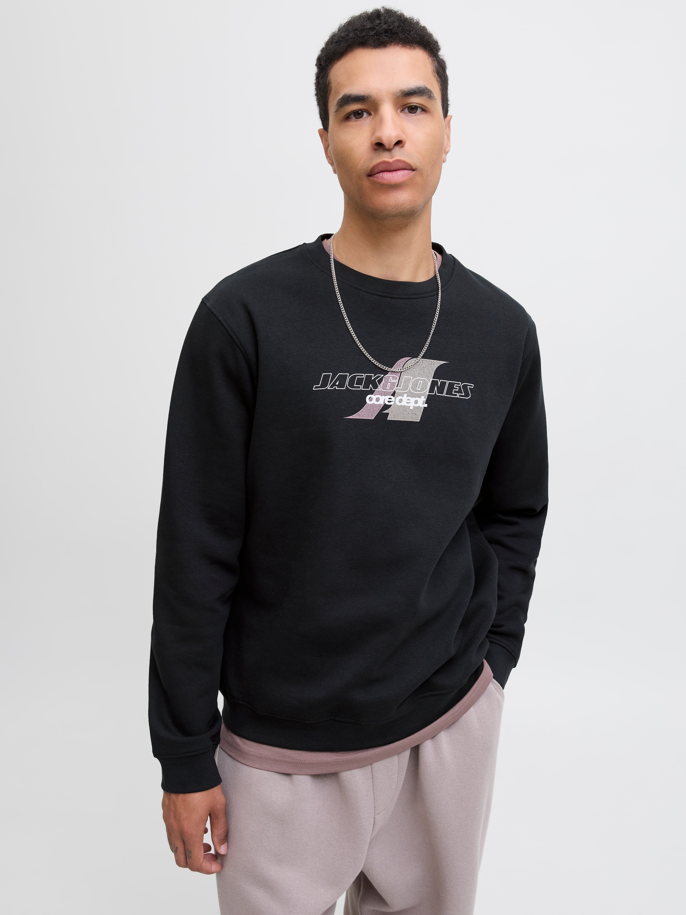 Jack & Jones "JCOTIER PRINT SWEAT CREW NECK" günstig online kaufen