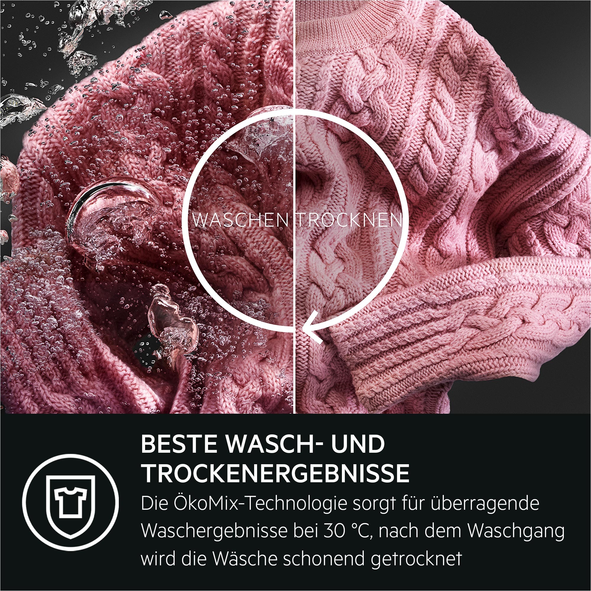 AEG Einbauwaschtrockner »LWR8WI7680«, 8000