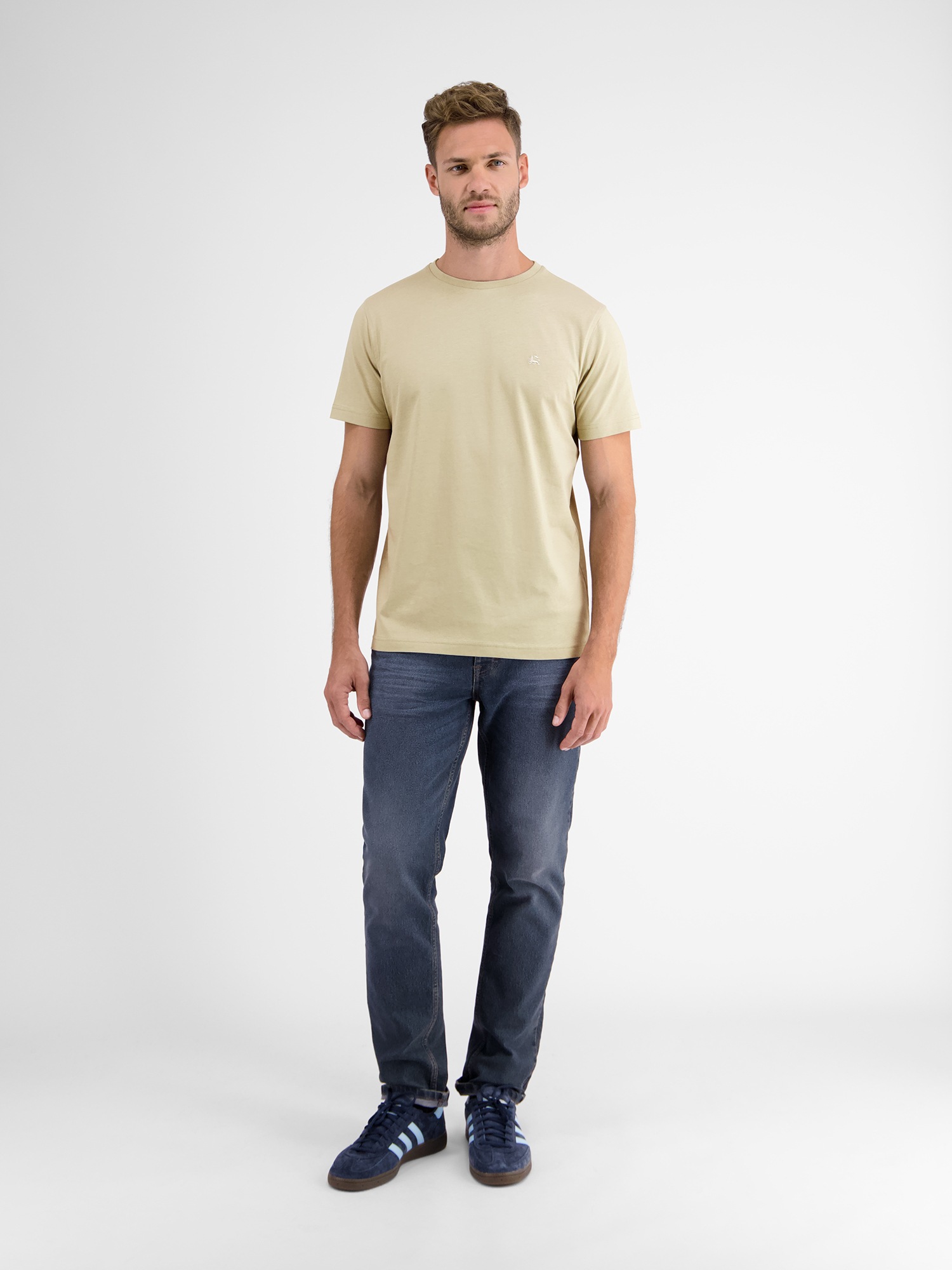 LERROS T-Shirt »LERROS Basic T-Shirt in vielen Farben« ▷ kaufen | BAUR