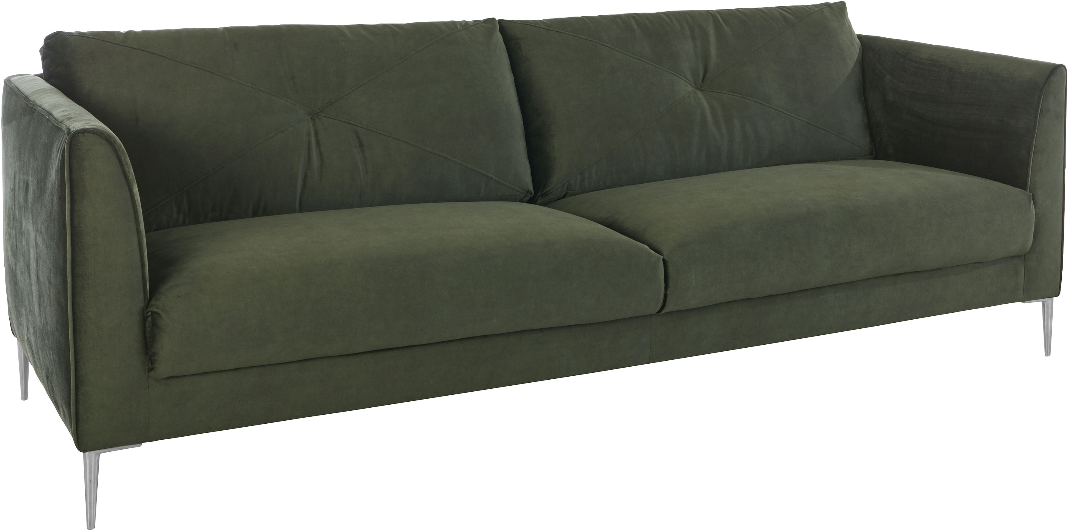 Thumbnail - TRENDMANUFAKTUR 2,5-Sitzer "Chilltime, elegant und bequem, Komfortsitzhöhe 46cm, Breite 237cm", mit eleganter Kreuznaht ...