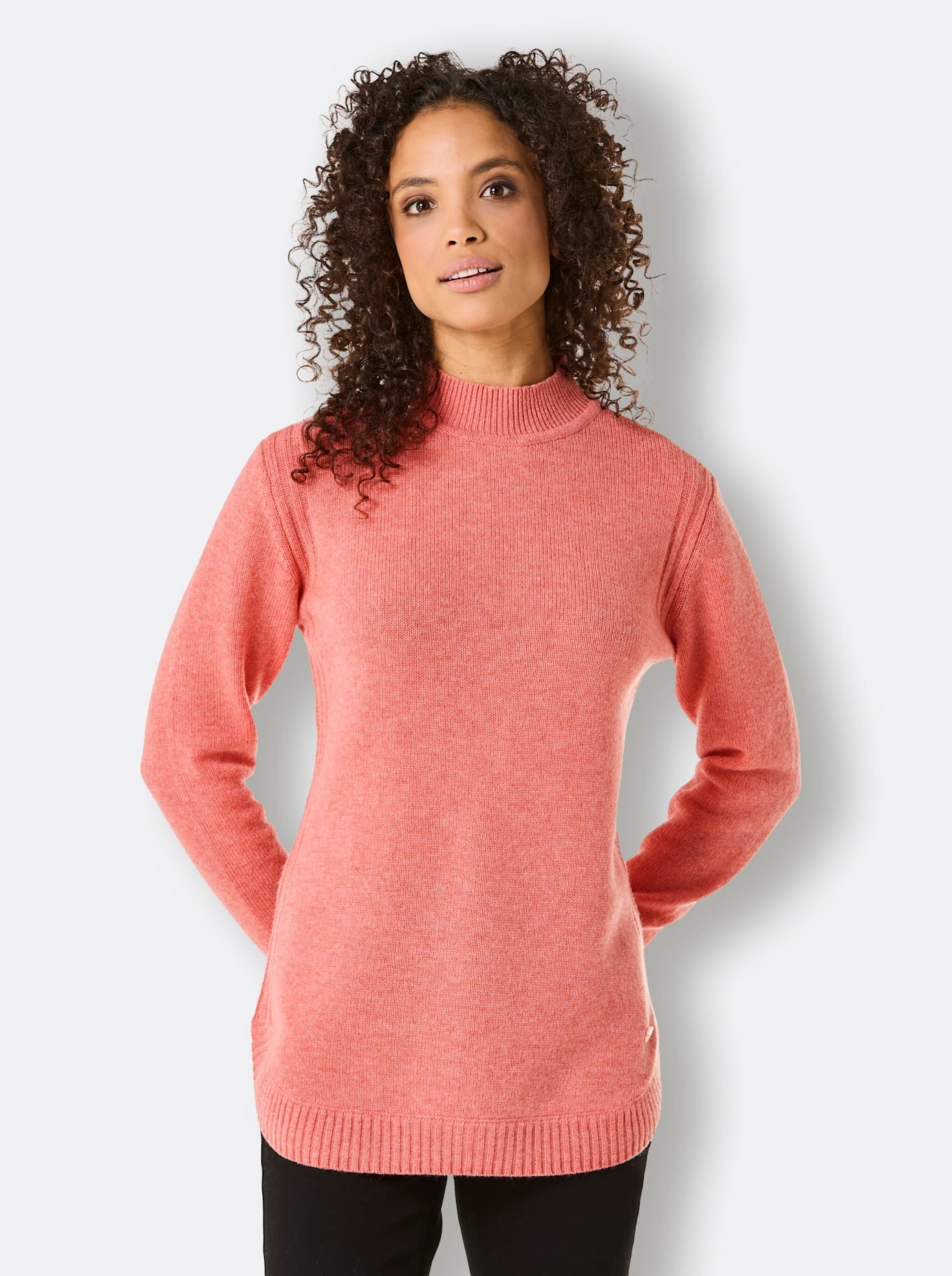 CREATION L PREMIUM Longpullover "Merino-Kaschmir-Pullover" günstig online kaufen