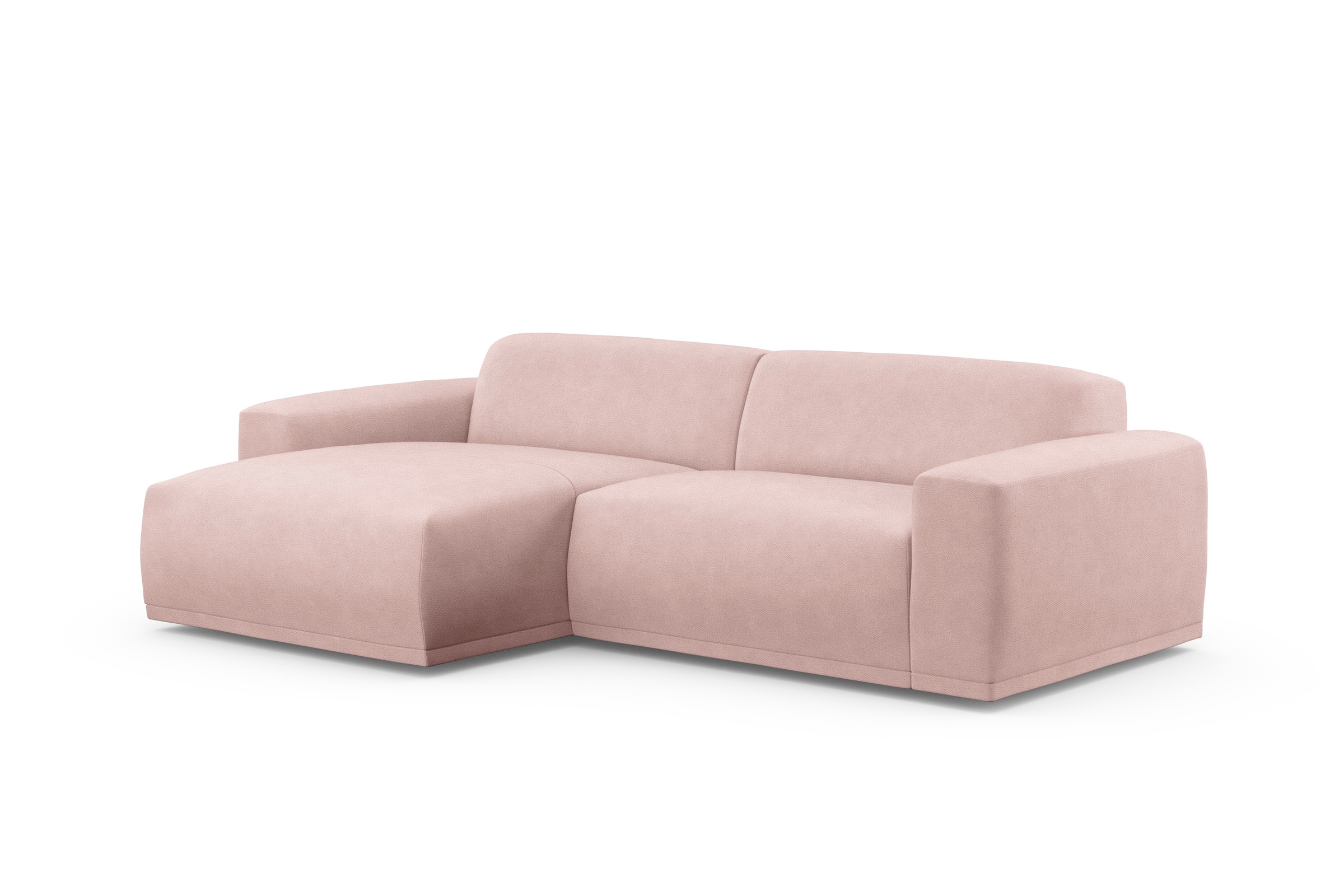 Thumbnail - TRENDMANUFAKTUR Ecksofa "Braga, mit hochwertigem Kaltschaum, L-Form, in Cord erhältlich" modernes Sofa, Couch mit hohem ...