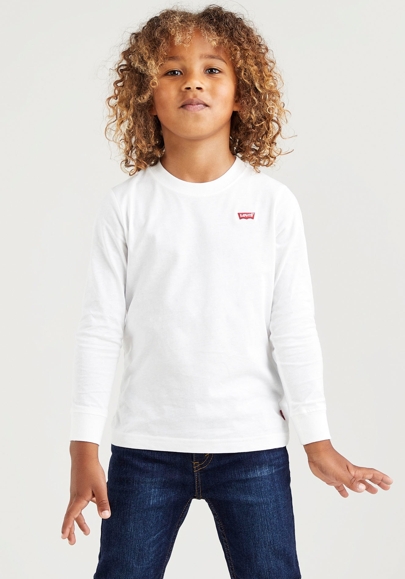 Levis Kids "LVB LS GRAPHIC TEE SHIRT" mit Logo Stickerei for BOYS