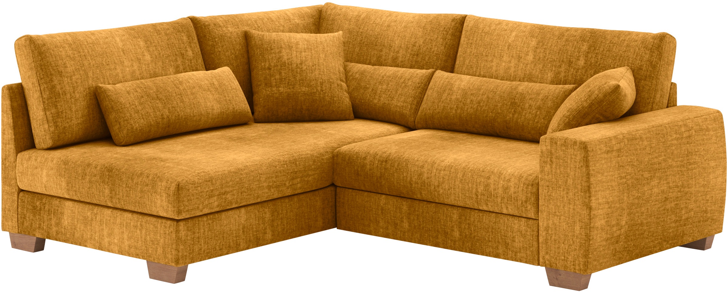 Mr. Couch Ecksofa "Hilla L-Form, bis 140 kg belastbar" mit Taschenfederkern günstig online kaufen