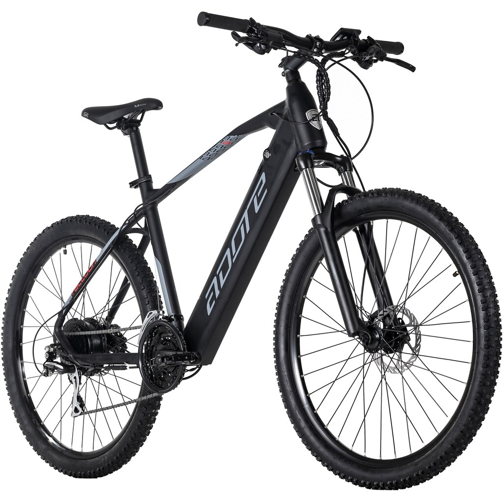 Adore E-Bike »Raccoon«, 24 Gang, Shimano, Acera, Heckmotor 250 W