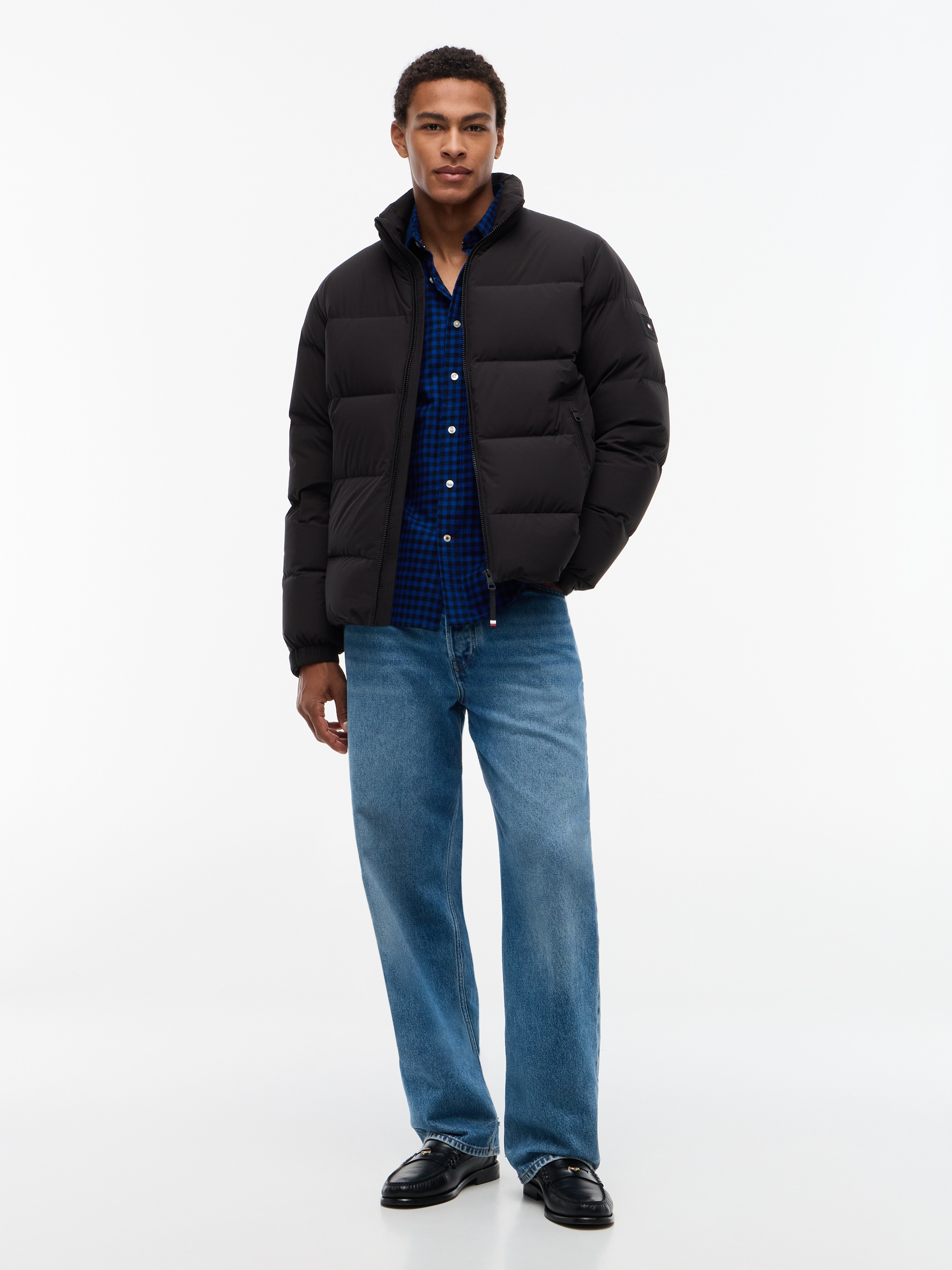 Tommy Hilfiger Daunenjacke »DOWN STAND PUFFER« Winterjacke, weiche Daunenfüllung
