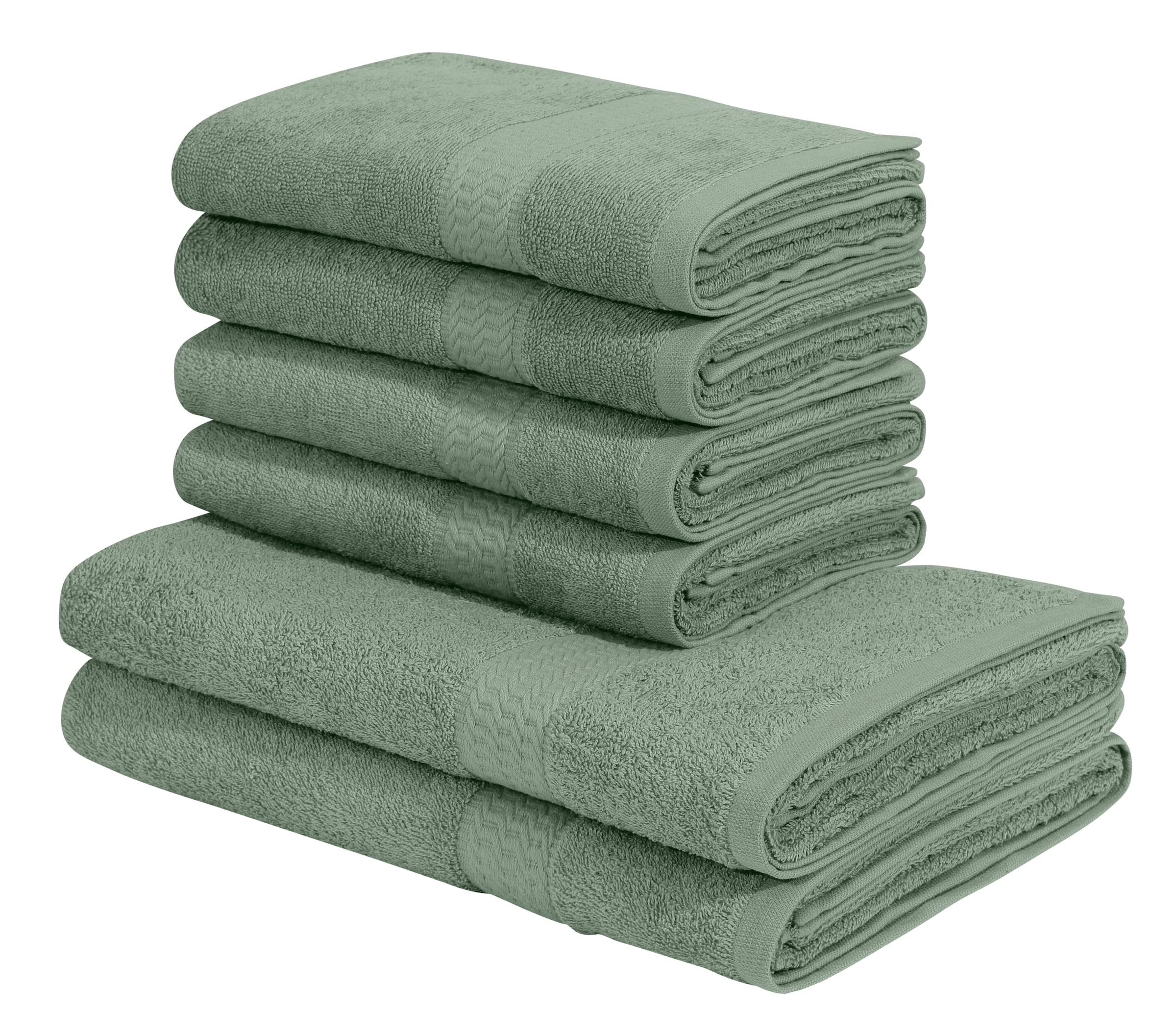 my home Handtuch Set "Juna, als Set und Serie, 2 Duschtücher (70x140) 4 Han günstig online kaufen