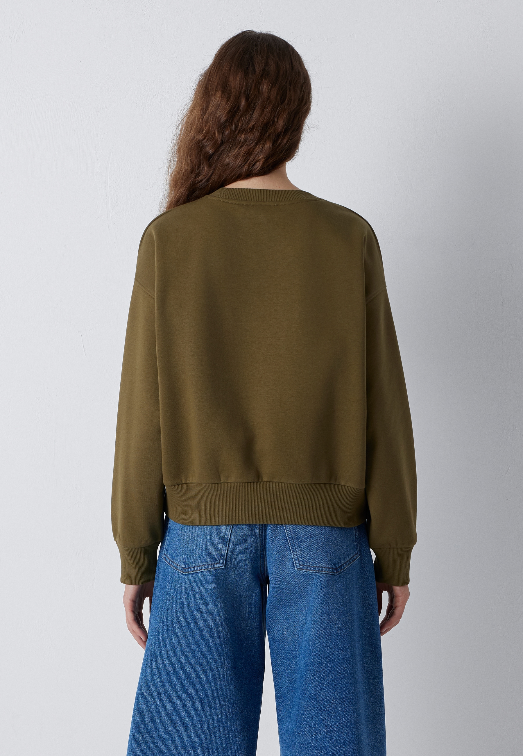 Mavi Rundhalspullover »CREW NECK SWEATSHIRT« Sweatshirt cropped