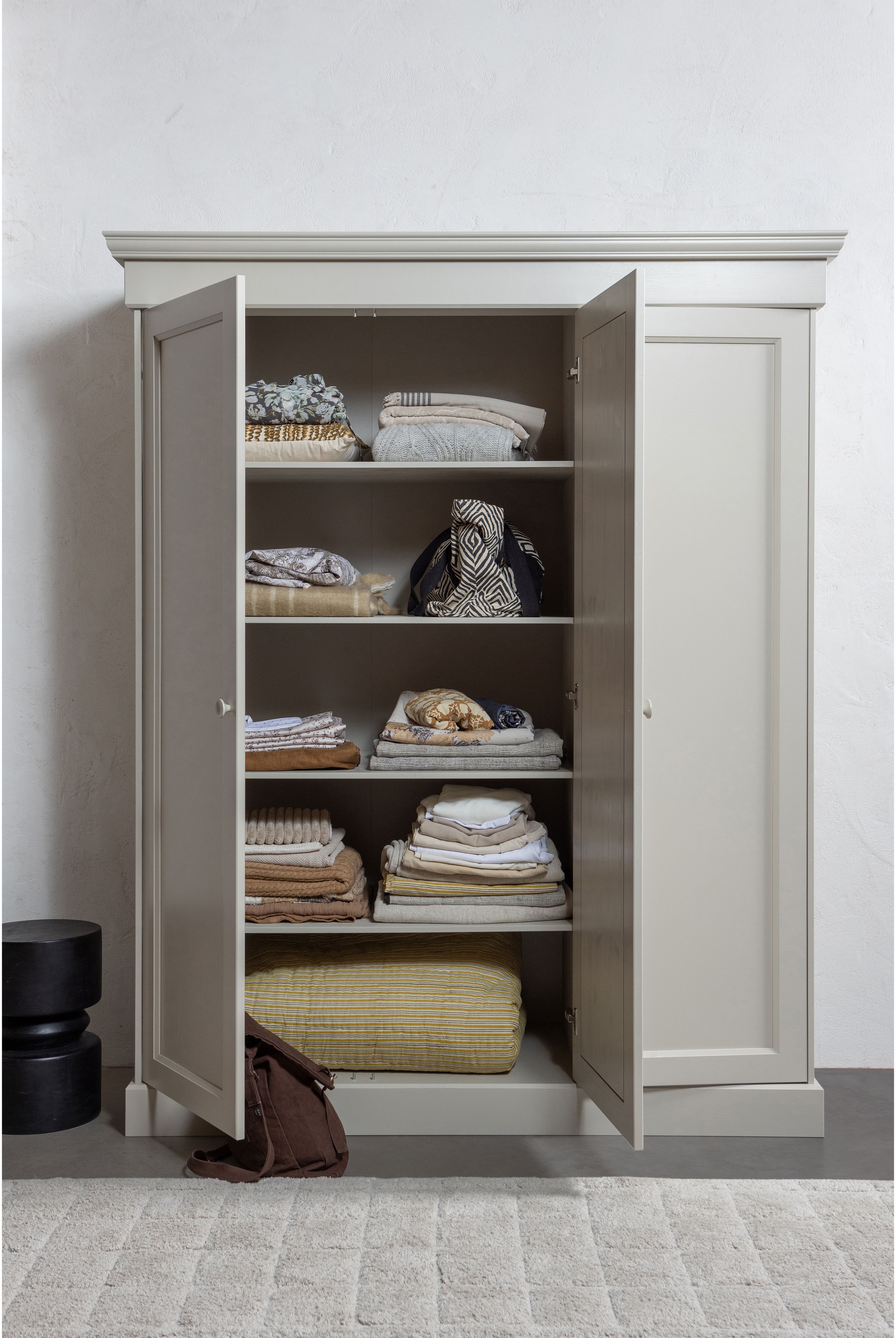 WOOOD Einlegeboden "WOOOD Olivia Regalset" 3 Stk. tlg. Kleiderschrank Olivi günstig online kaufen