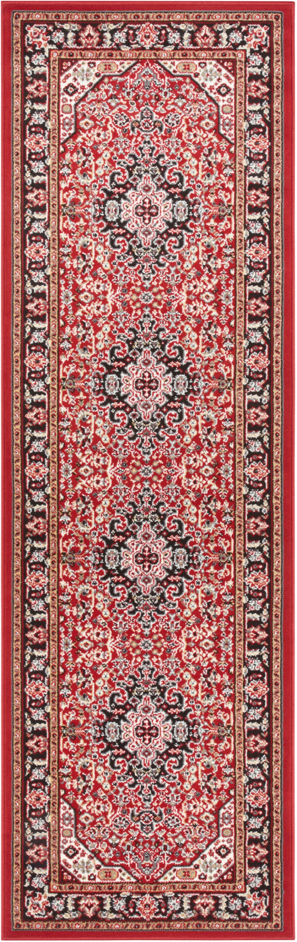 NOURISTAN Teppich »Skazar Isfahan«, rechteckig, 9 mm Höhe, Kurzflor, Orient, Läufer, Vintage, Esszimmer, Wohnzimmer, Flur