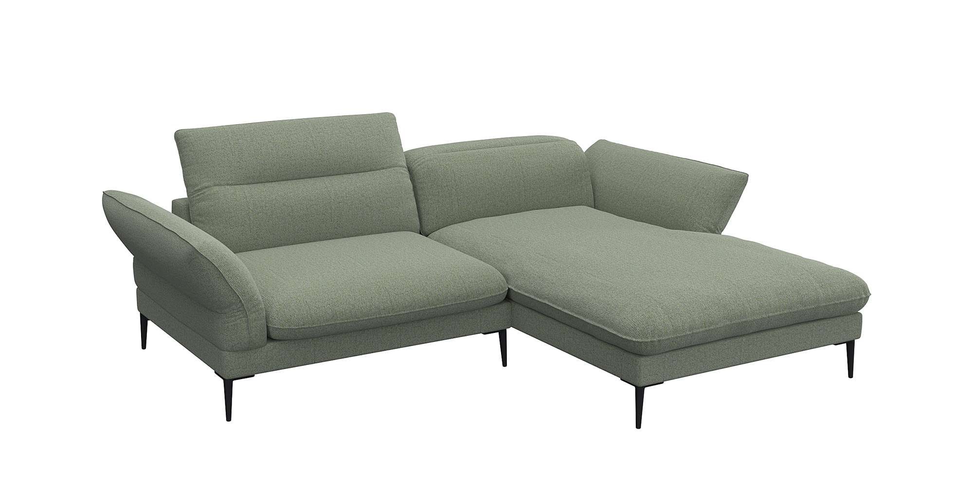 Wohnlandschaft »Salino, Funktionssofa mit Recamiere, Relaxsofa, Ecksofa«, Sofa mit...