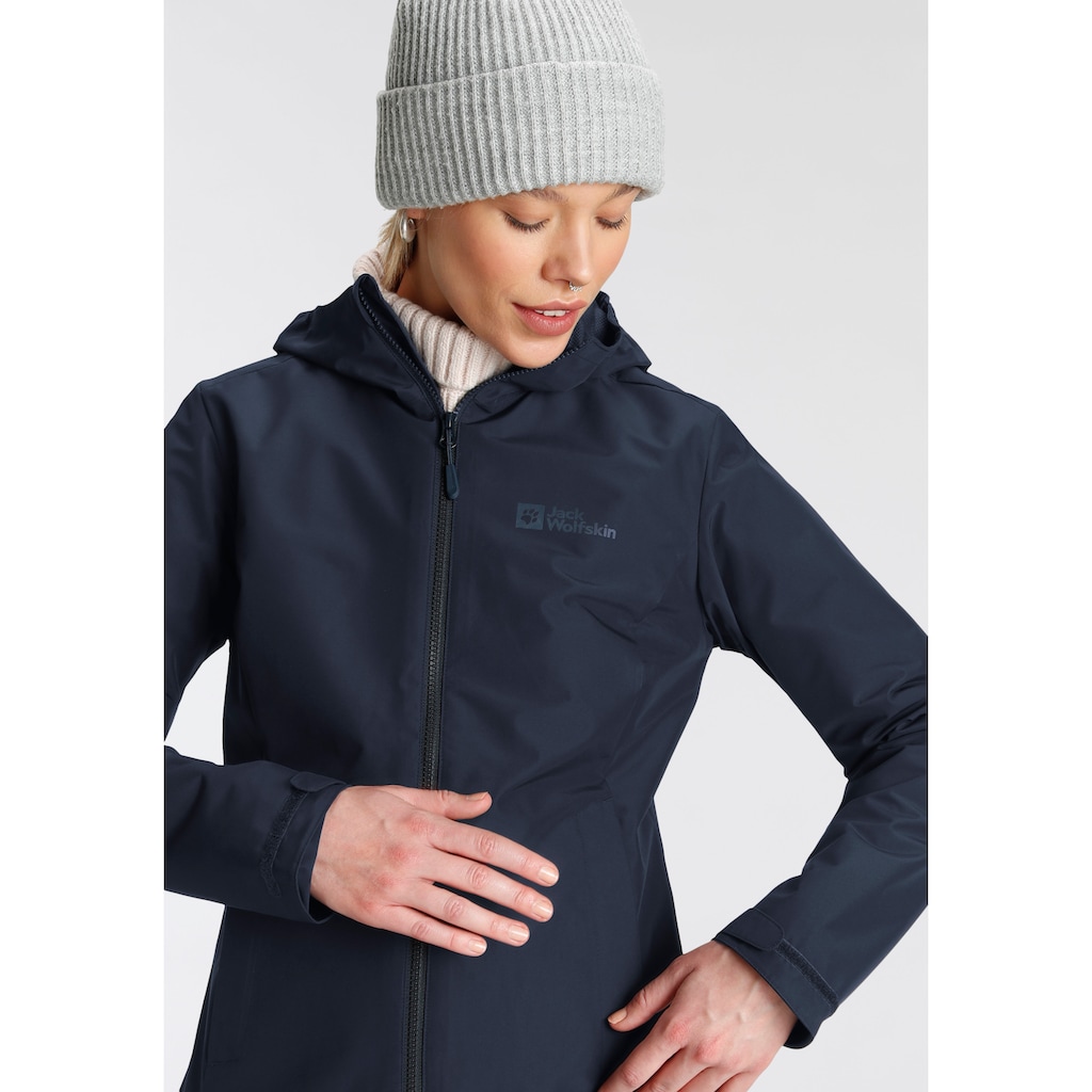 Jack Wolfskin Funktionsjacke »FARWOOD JKT W«, mit Kapuze