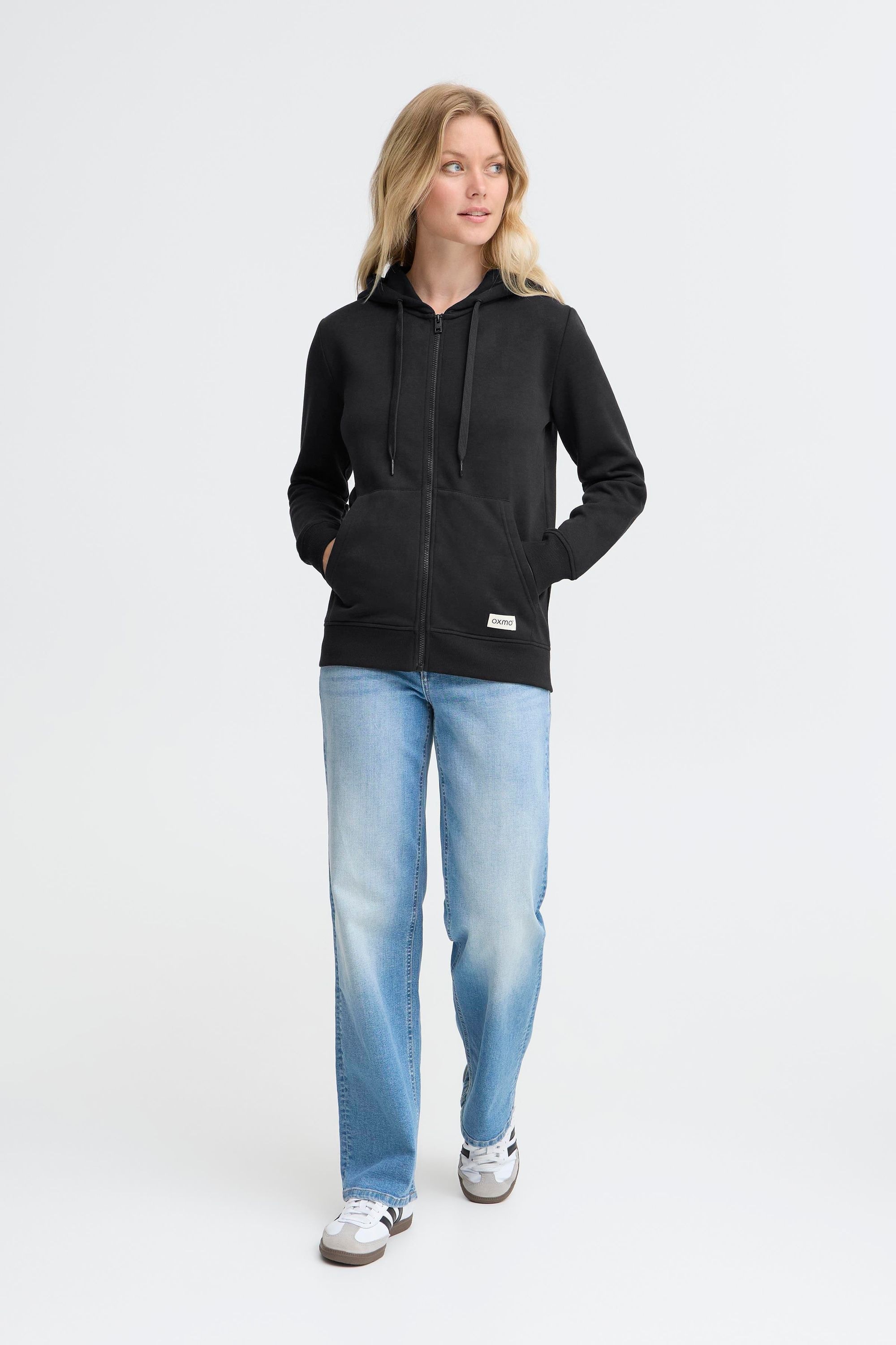 OXMO Kapuzensweatjacke »Kapuzenfleecejacke OXKAREN«