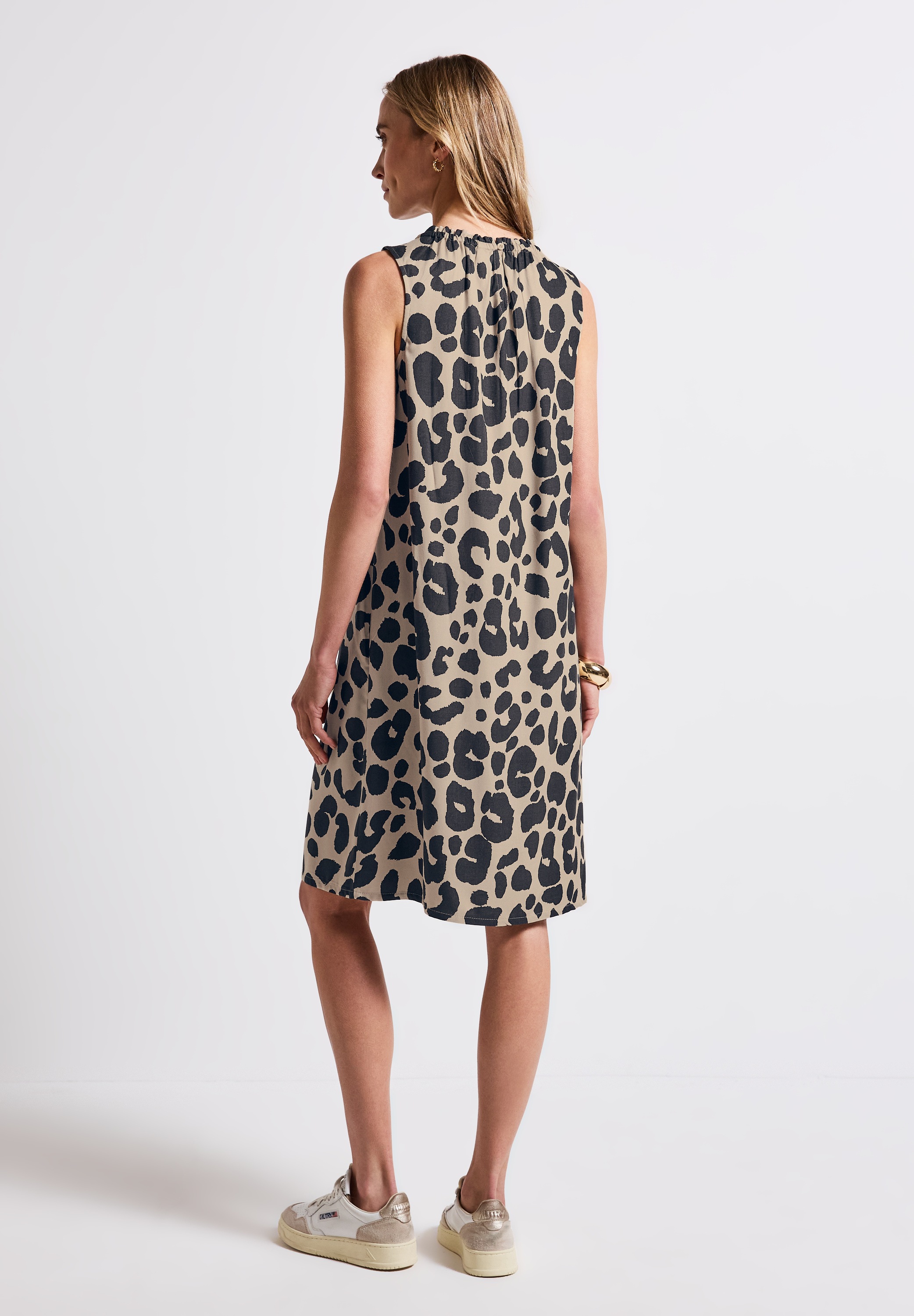 STREET ONE Sommerkleid, mit Animal Print-Mix günstig online kaufen