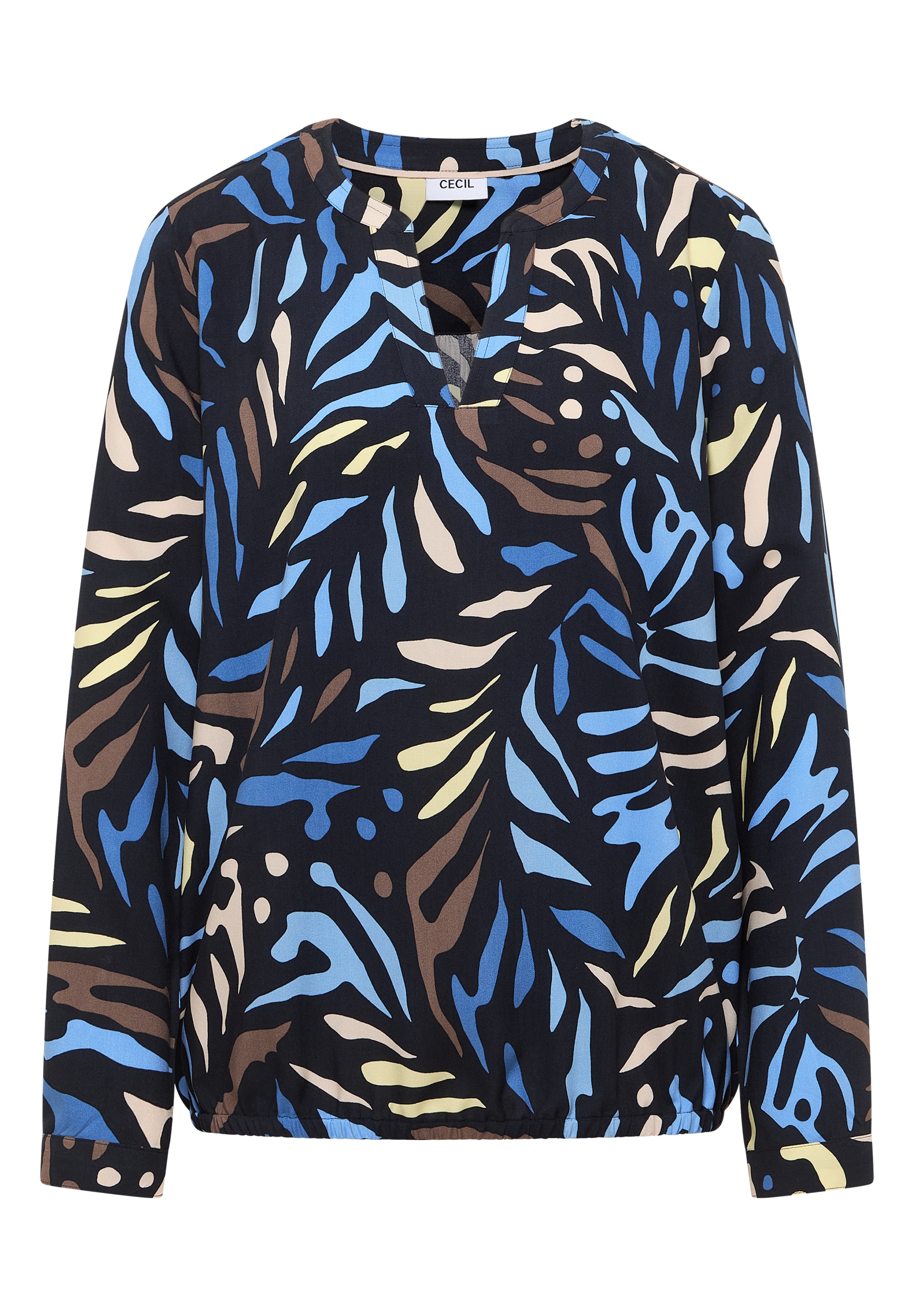 Cecil Langarmbluse aus softer Viskose