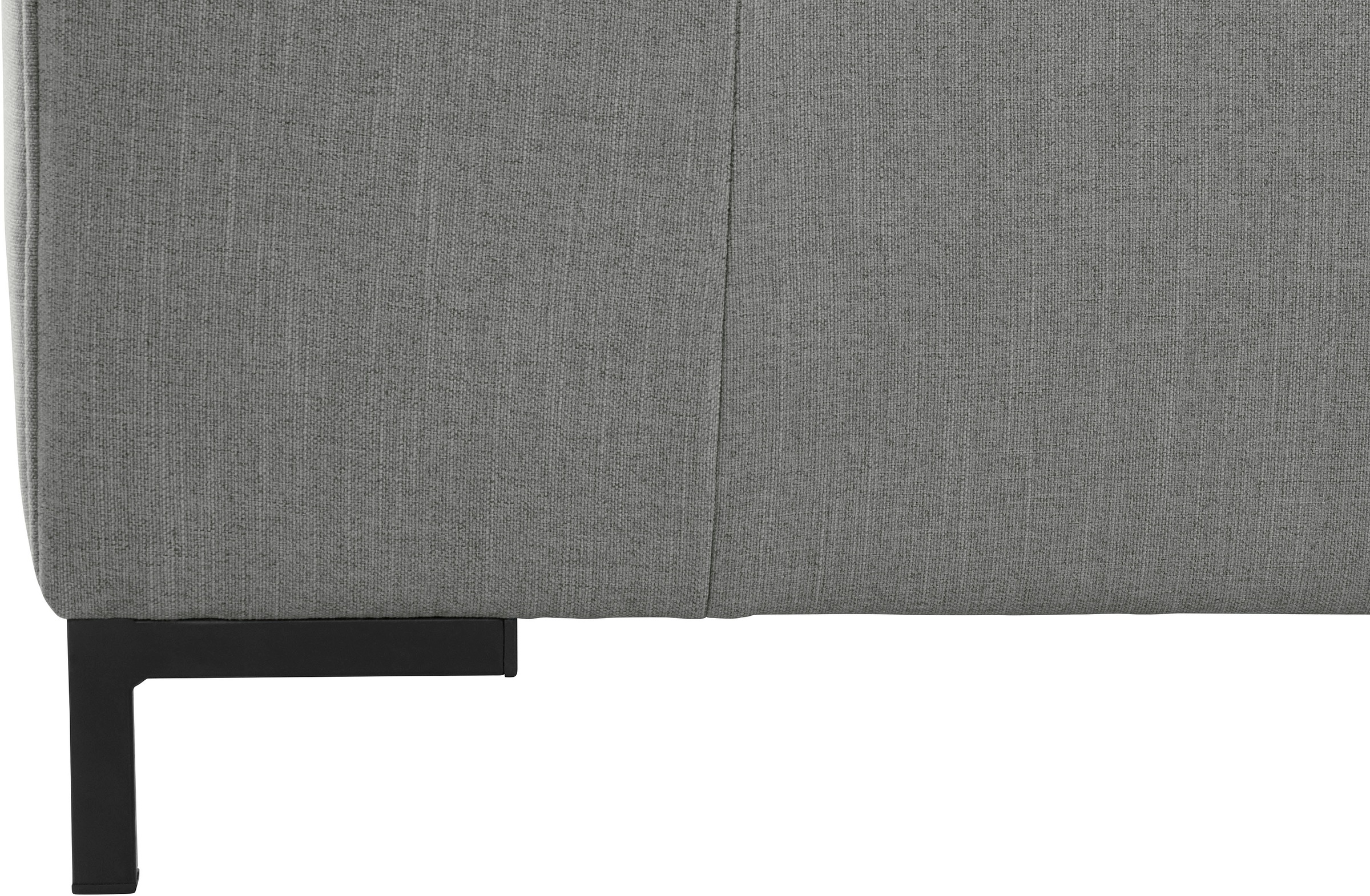 OTTO products 3-Sitzer »Grazzo«, hochwertige Stoffe aus recyceltem Material, Steppung im Sitzbereich