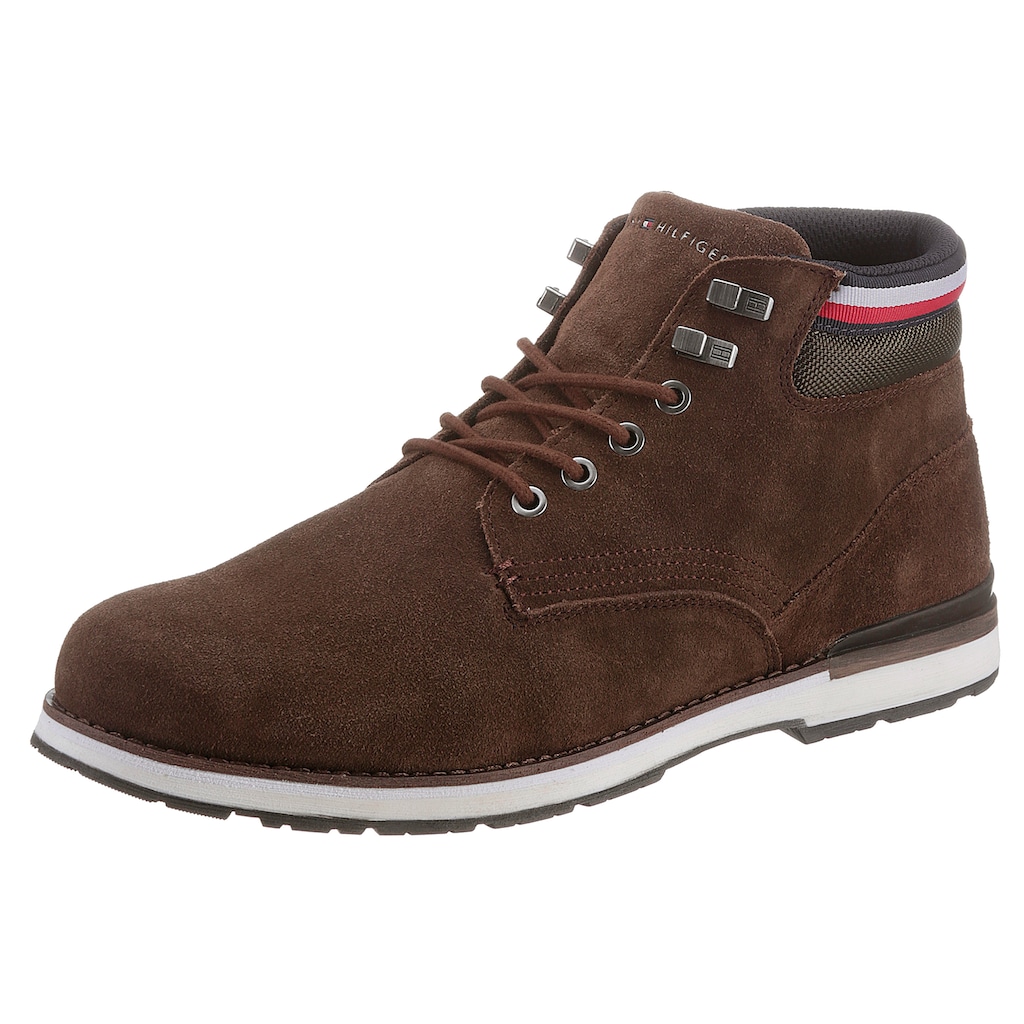 Tommy Hilfiger Schnürboots »OUTDOOR HILFIGER SUEDE BOOT«