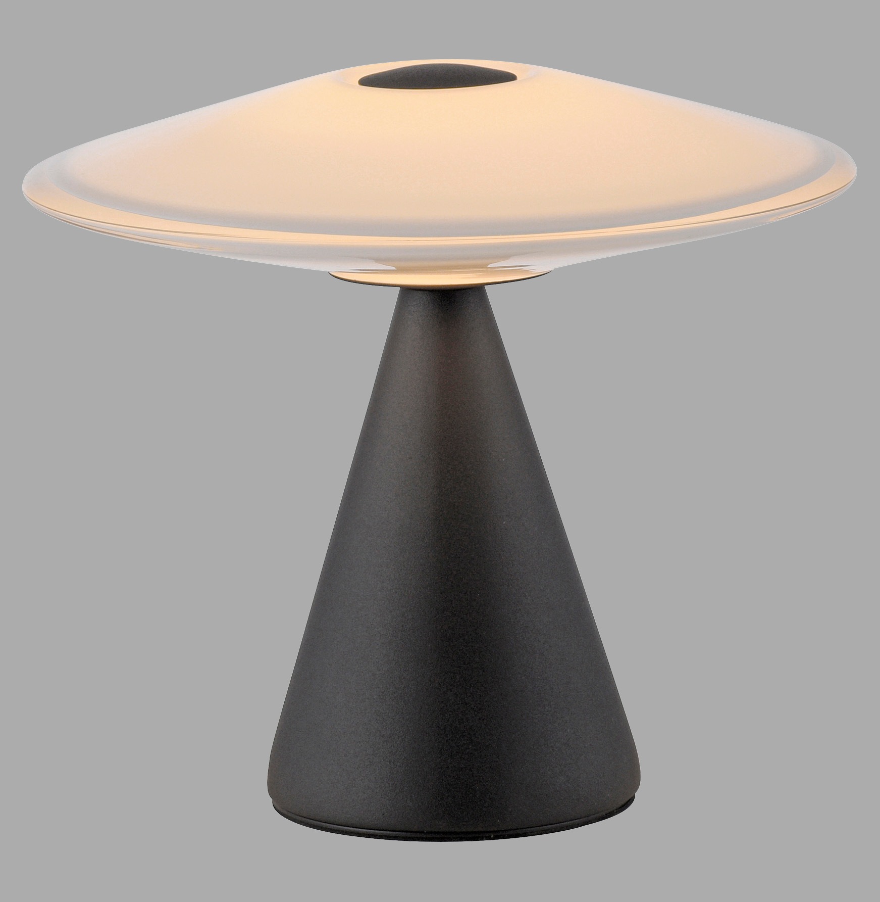 Paul Neuhaus LED Tischleuchte »ELIPSA« LED-Board 1 Stk. Warmweiß Touchdimmer, Memoryfunktion, Opalglas