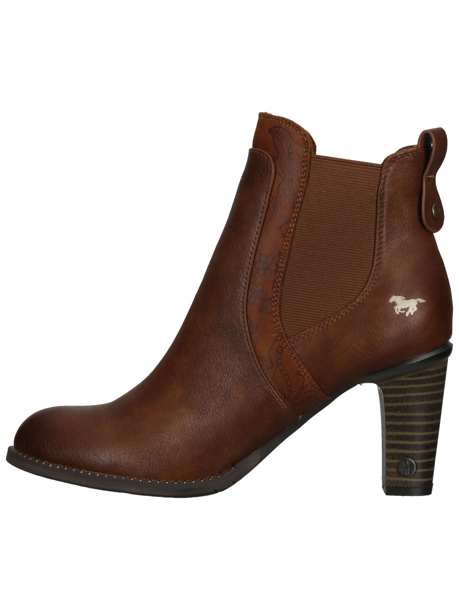 Mustang Shoes Stiefelette »Mustang Shoes Stiefelette Lederimitat/Textil«