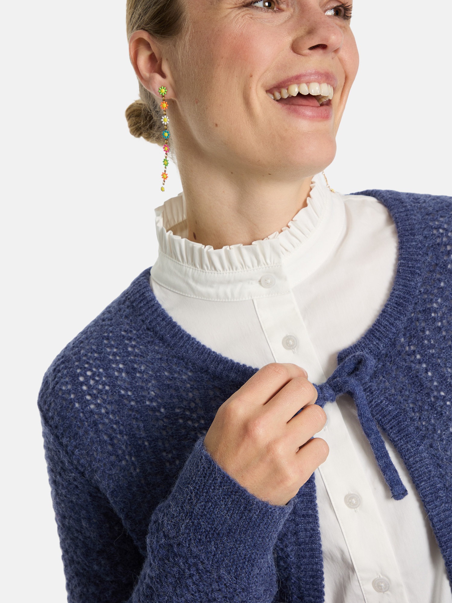 Lieblingsstück Strickjacke »ArielaL«, mit Alpakawolle und Wolle
