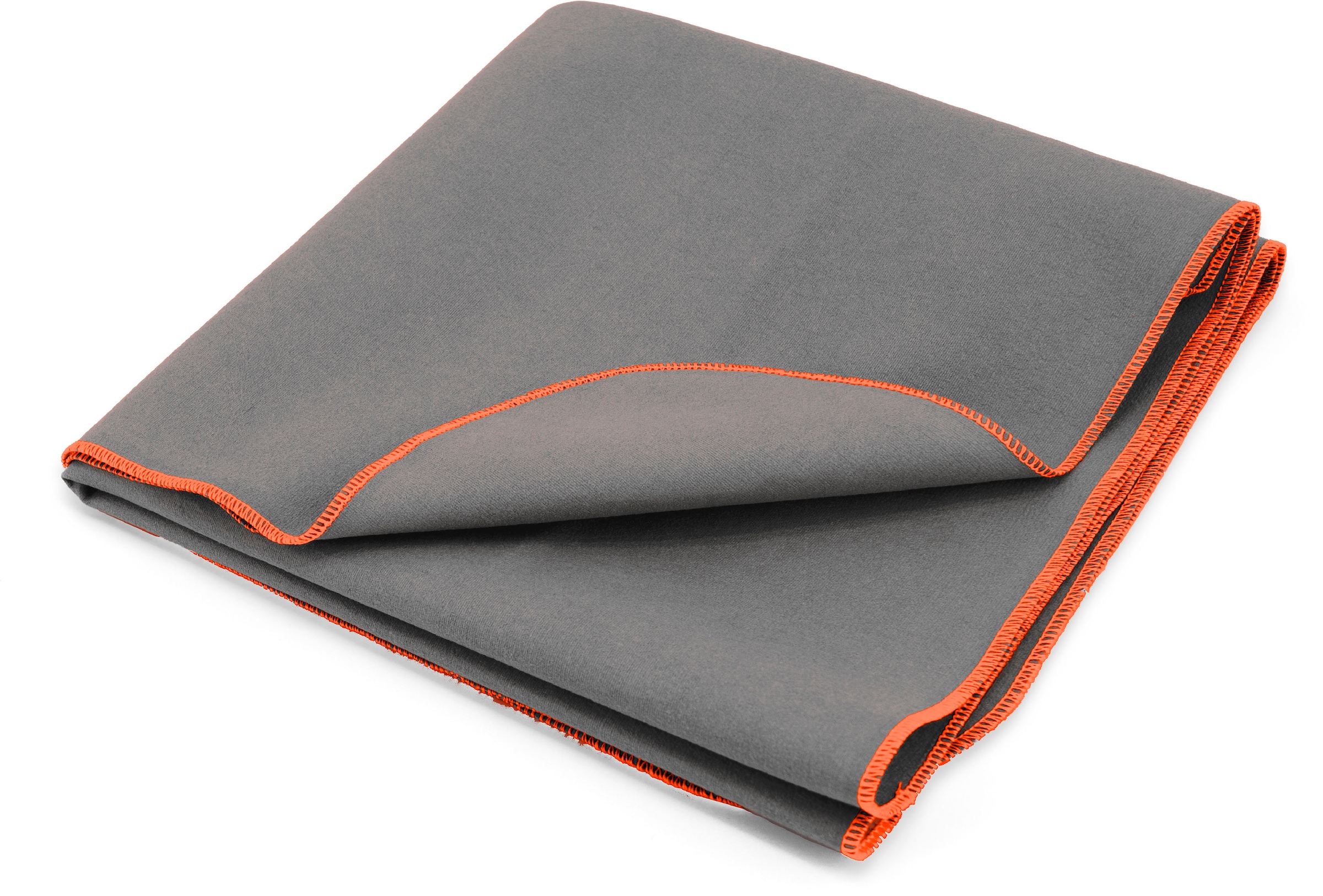 Sporthandtuch SETEX, B:50cm L:100cm, grau, Evolon, Obermaterial: 70% Baumwolle, 30% Polyamid, Handtücher, "SETEX Sporttuch aus Evolon", Komfort &