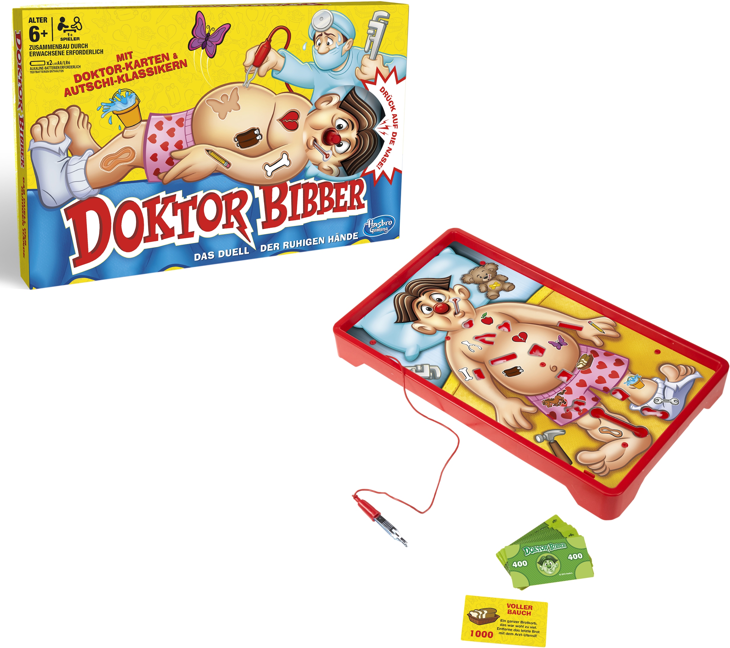 Hasbro Spiel »Hasbro Gaming, Doktor Bibber«, Made in Europe