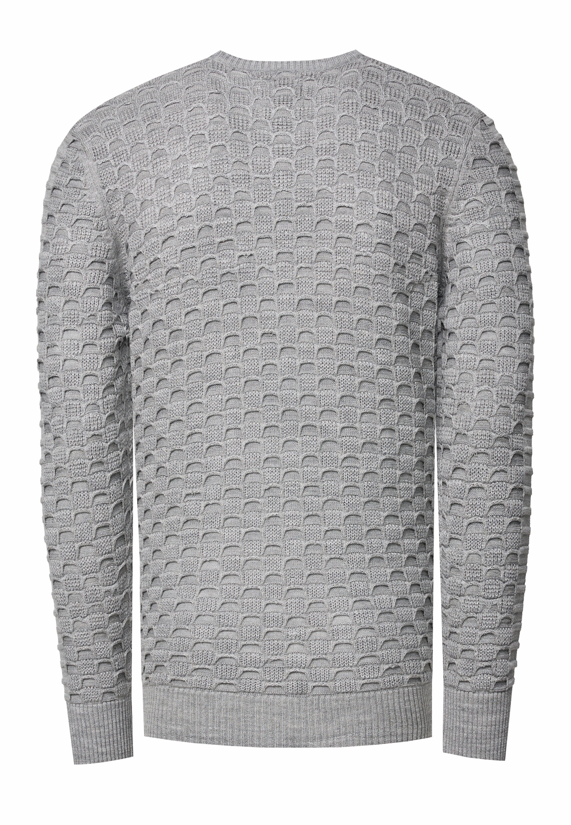 Rusty Neal Strickpullover, mit modernem Strickmuster