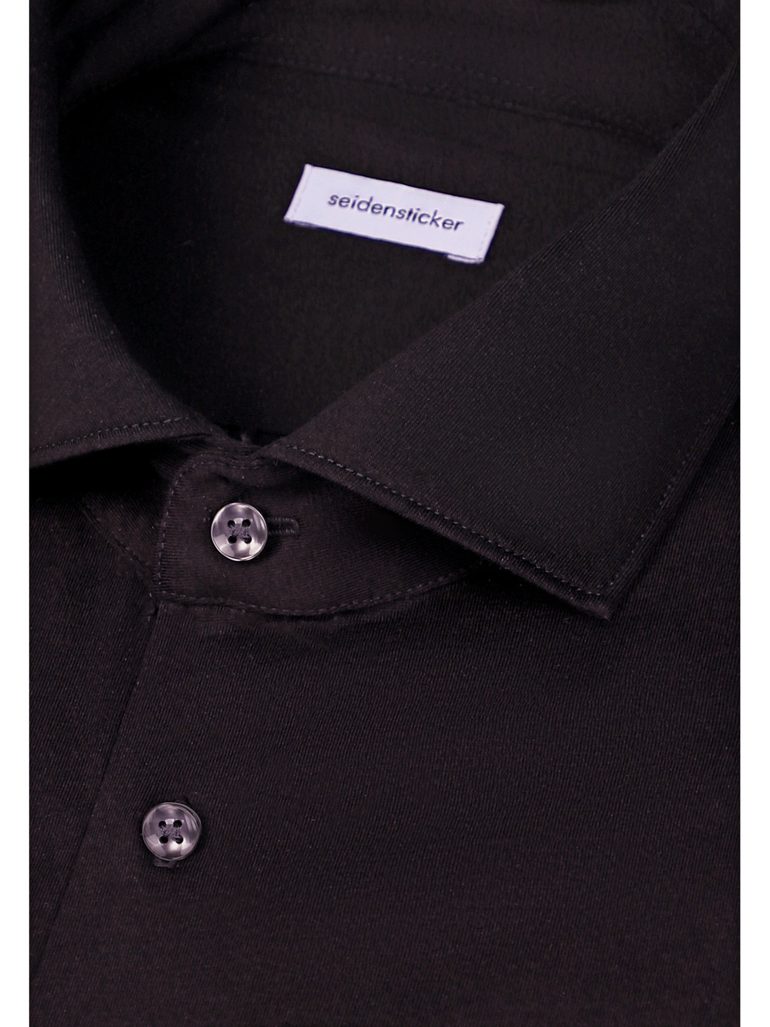 seidensticker Businesshemd »Schwarze Rose« Slim 1/1 Extra lang Kentkragen Uni