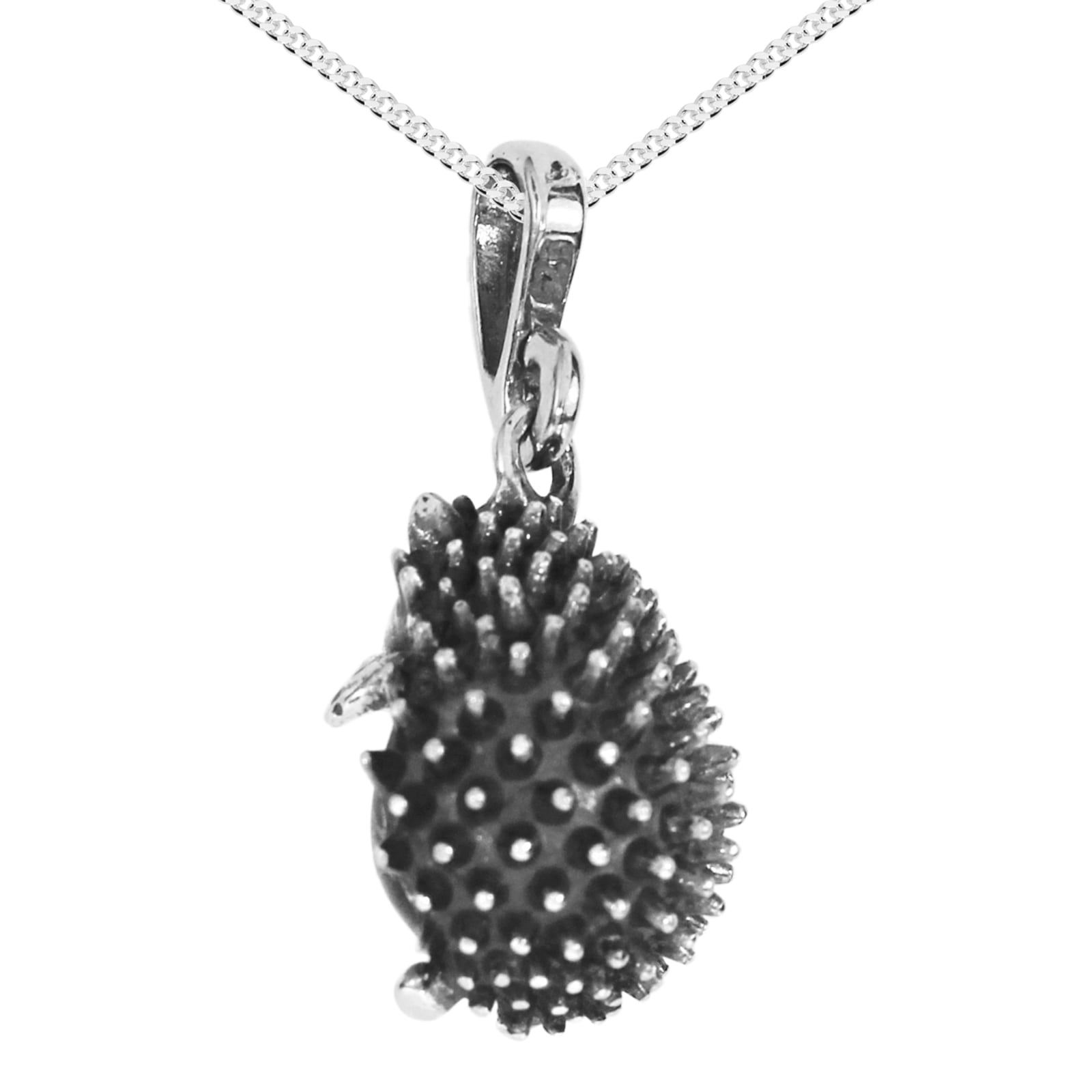 OSTSEE-SCHMUCK Kette mit Anhänger »- Igel - Silber 925/000 - Bernstein«