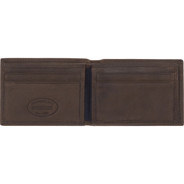 Tommy Hilfiger Geldbörse »JOHNSON MINI CC FLAP COIN POCKET«, aus  hochwertigem Leder online bestellen | BAUR