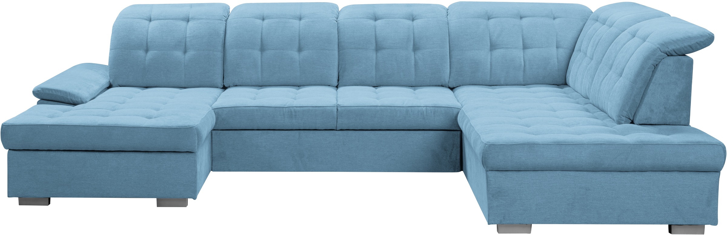 WERK2 Wohnlandschaft "Kordula-New Multifunktion Couch, Breite 332cm, U-Form günstig online kaufen