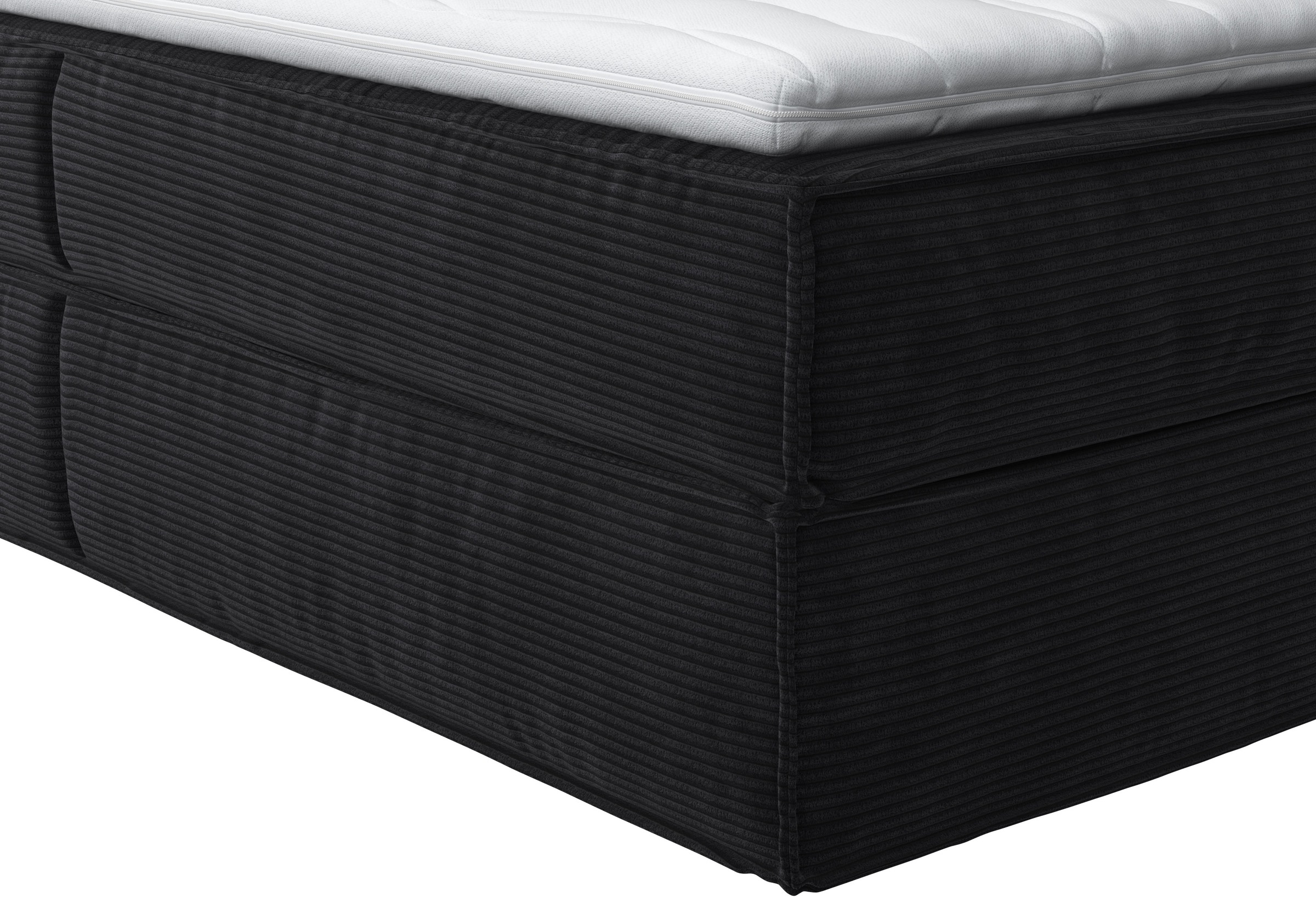 Home affaire Boxspringbett »Sacy«, Boxbett inkl. Topper, 2 Matratzen, Härtegrade H2, H3 und H4 wählbar