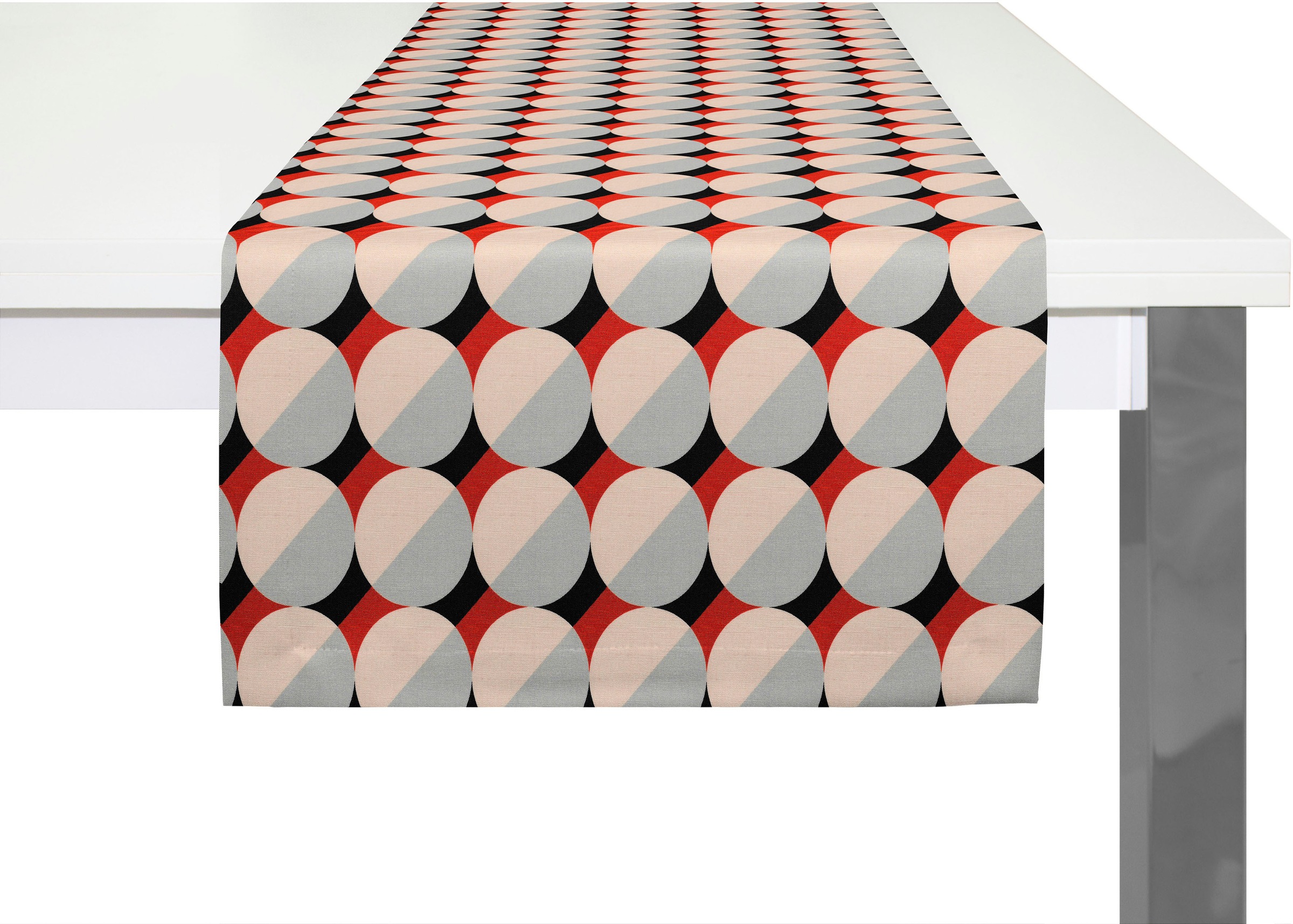 Adam Tischläufer "Circles" GOTS organic,zertifiziert durch CERES 0242Made i günstig online kaufen