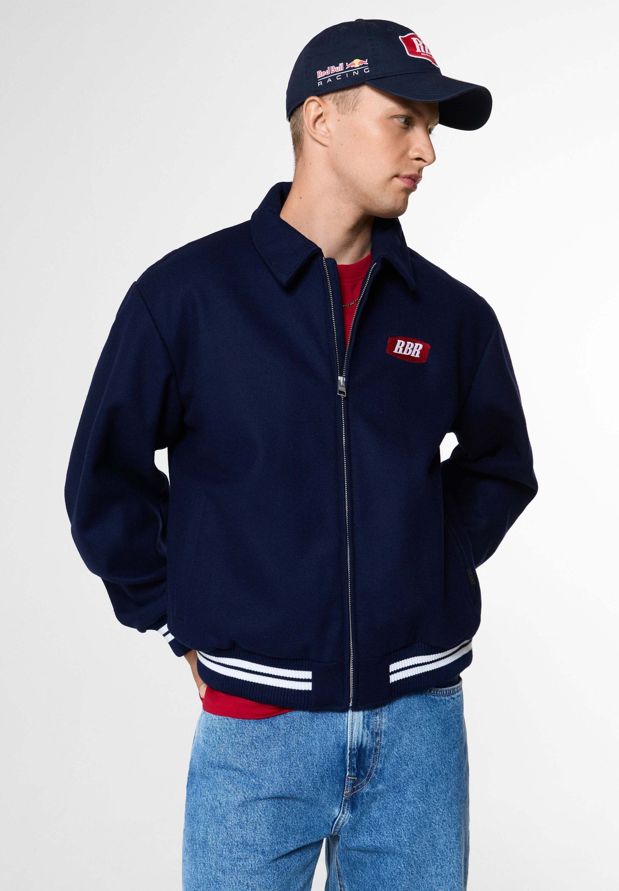 Red Bull Racing x Pepe Winterjacke »Winterjacke WOOL JACKET«