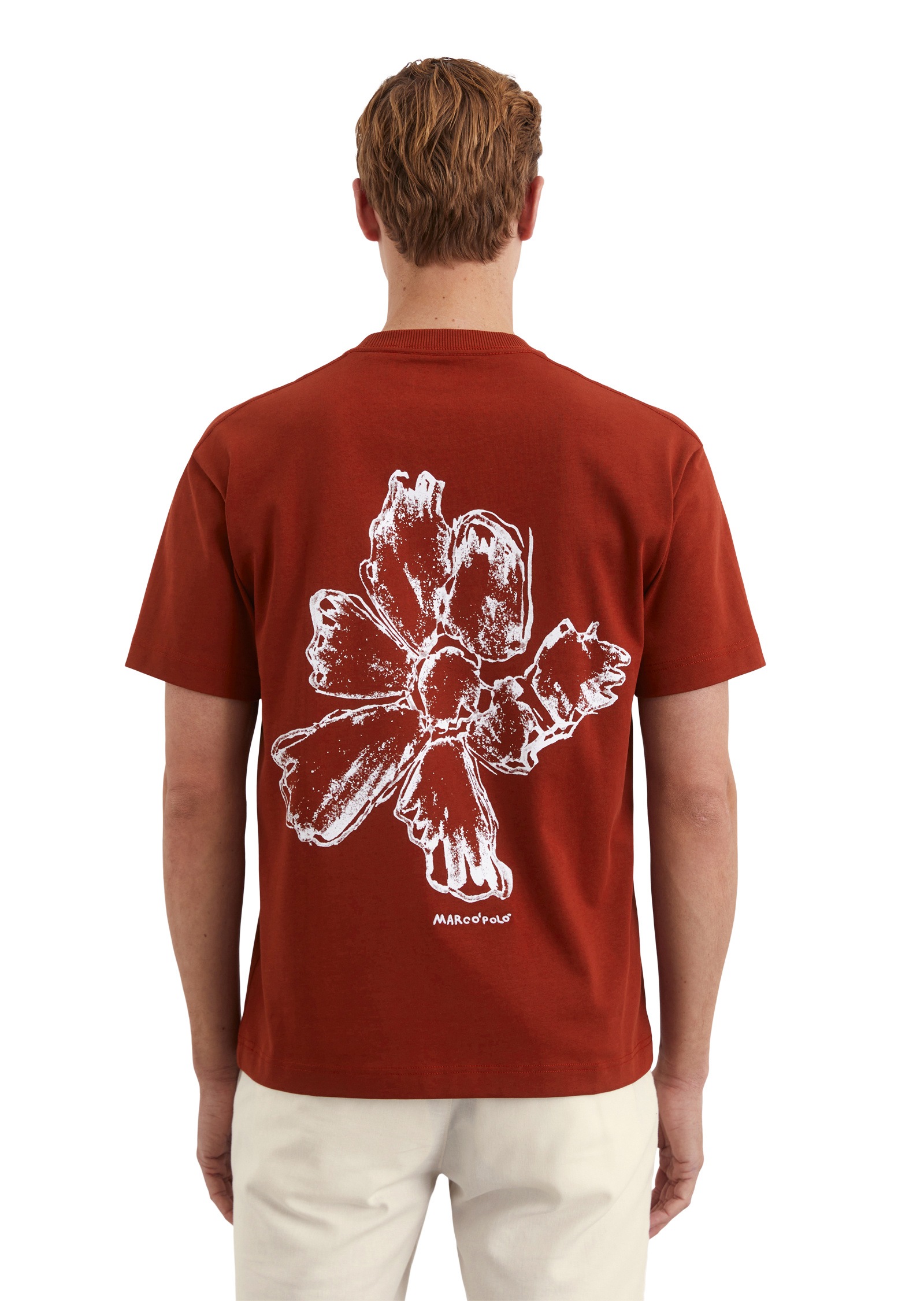 Marc O'Polo T-Shirt »mit Rückenprint«