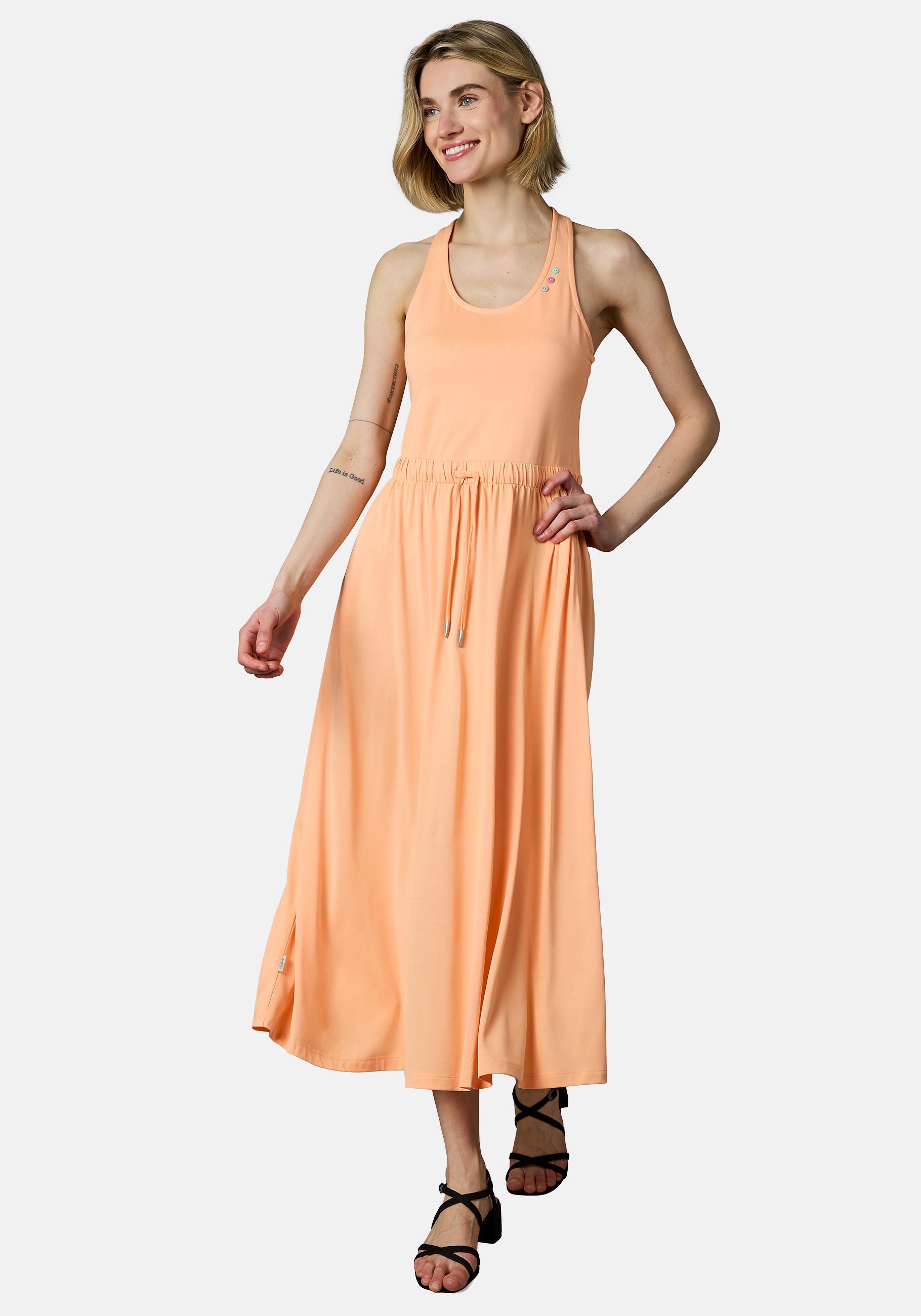 Ragwear Shirtkleid "Mauglia YOUMODO" Eingrifftaschen Sommerkleid mit Trägern und Taillenzugband