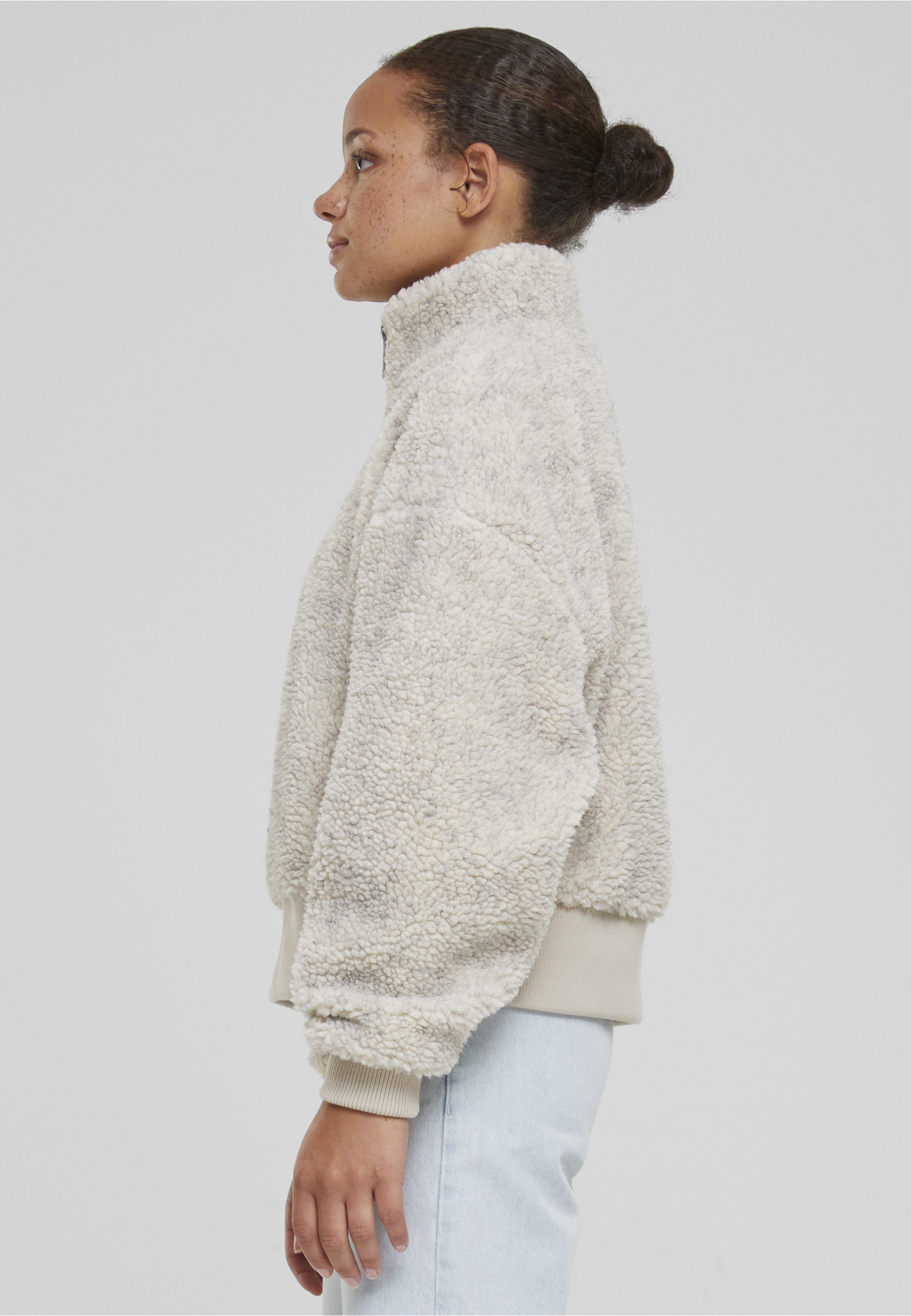 Karl Kani Sweater »Karl Kani Damen KW233-043-1 KK Metal Signature Teddy Troyer«
