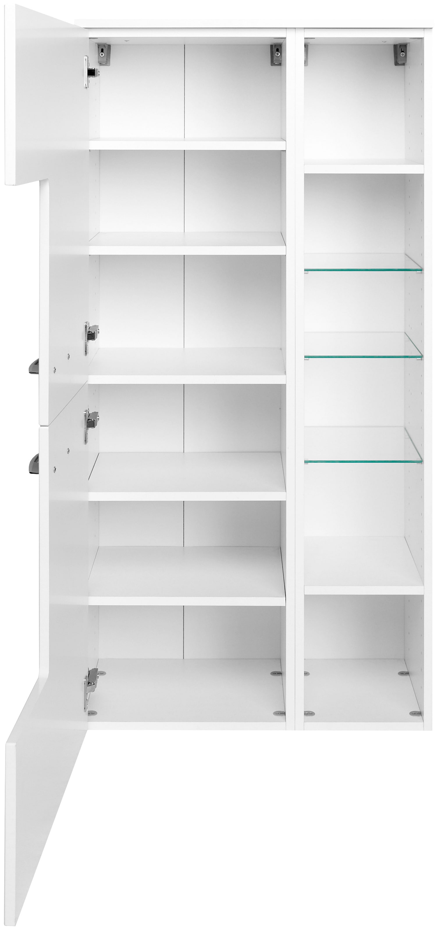 welltime Midischrank »Florida«, Breite 65 cm, mit hochglänzenden Fronten
