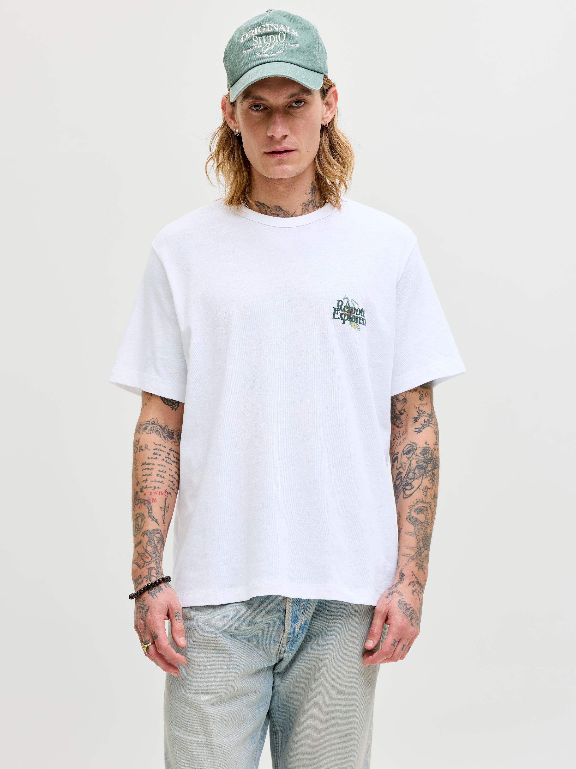 Jack & Jones T-Shirt "JORMONTAUK MULTICOLOR GRAPHIC TEE CN" günstig online kaufen