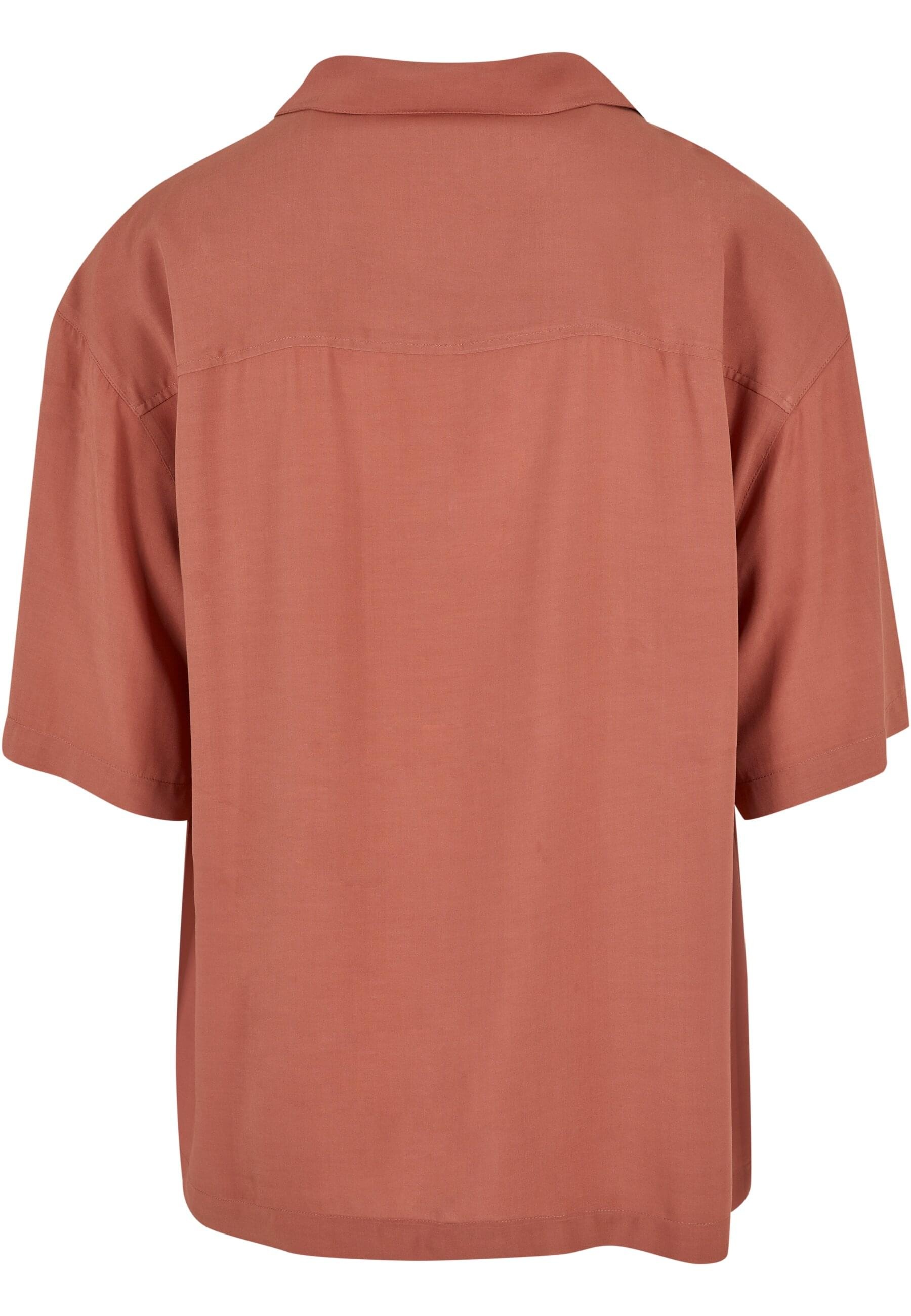 URBAN CLASSICS Langarmhemd »Urban Classics Herren Oversized Resort Shirt«, (1 tlg.)