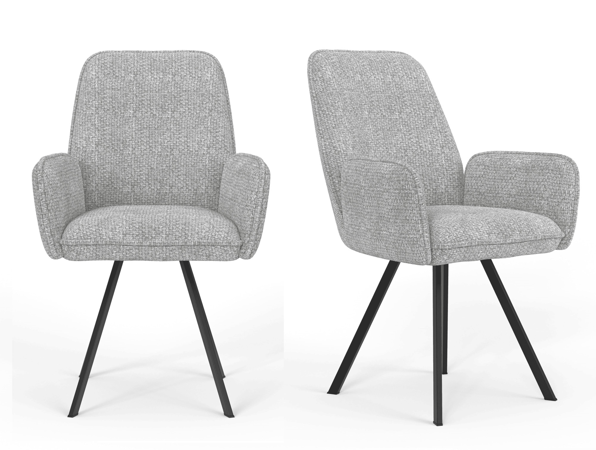 OTTO home Armlehnstuhl "Mily Esszimmerstuhl, Polstersessel, Wohnstuhl, Esss günstig online kaufen