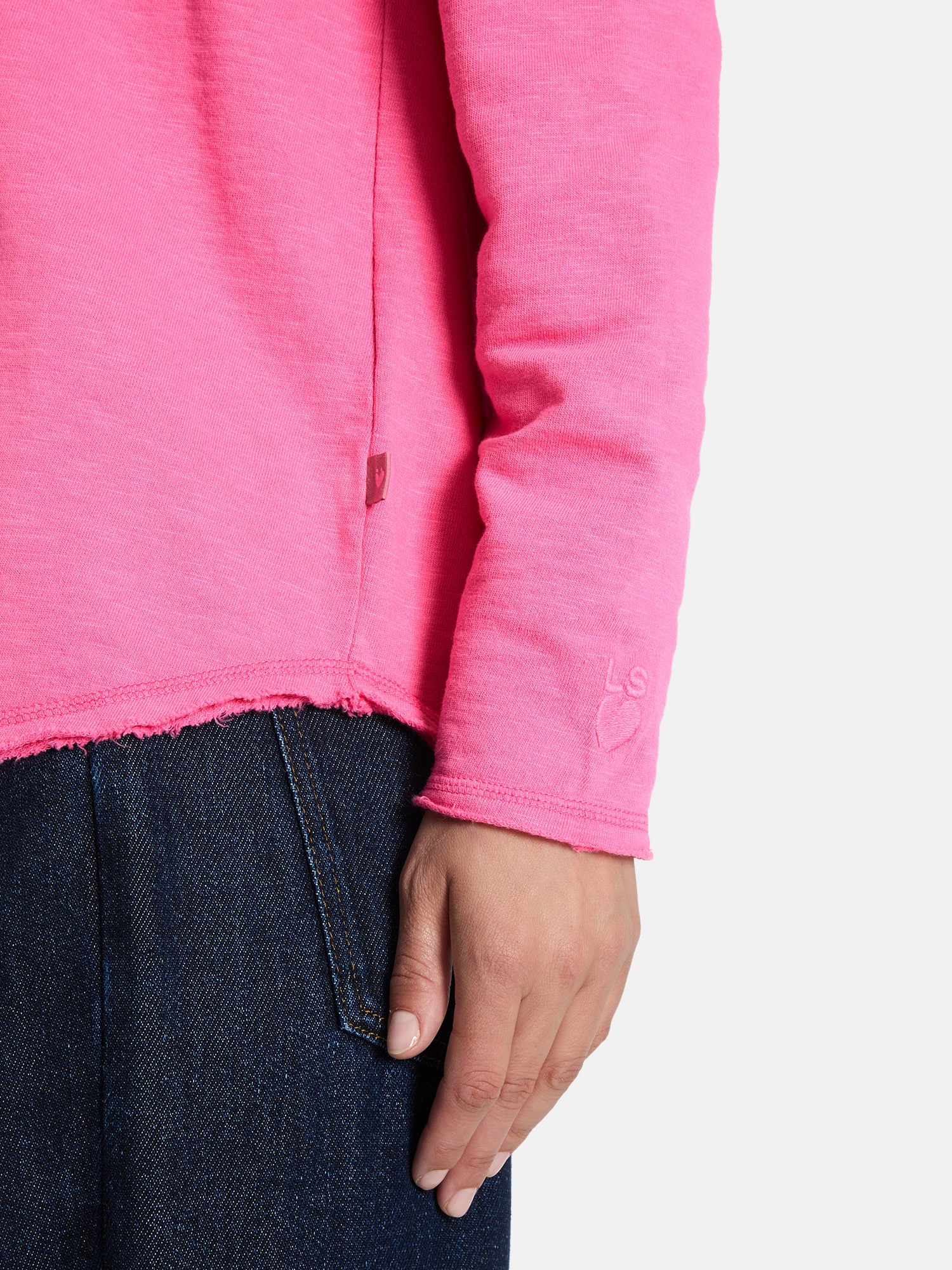 Thumbnail - Lieblingsstück Langarmshirt "Cathrina" aus reiner Baumwolle